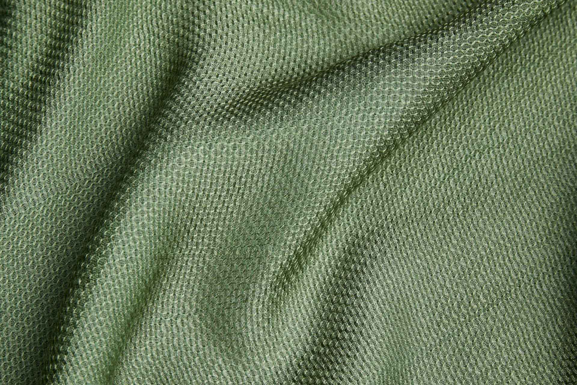 Orange Fibre Dobby Micro Trellis Weave in Ivory fabric, image 5 of 5
