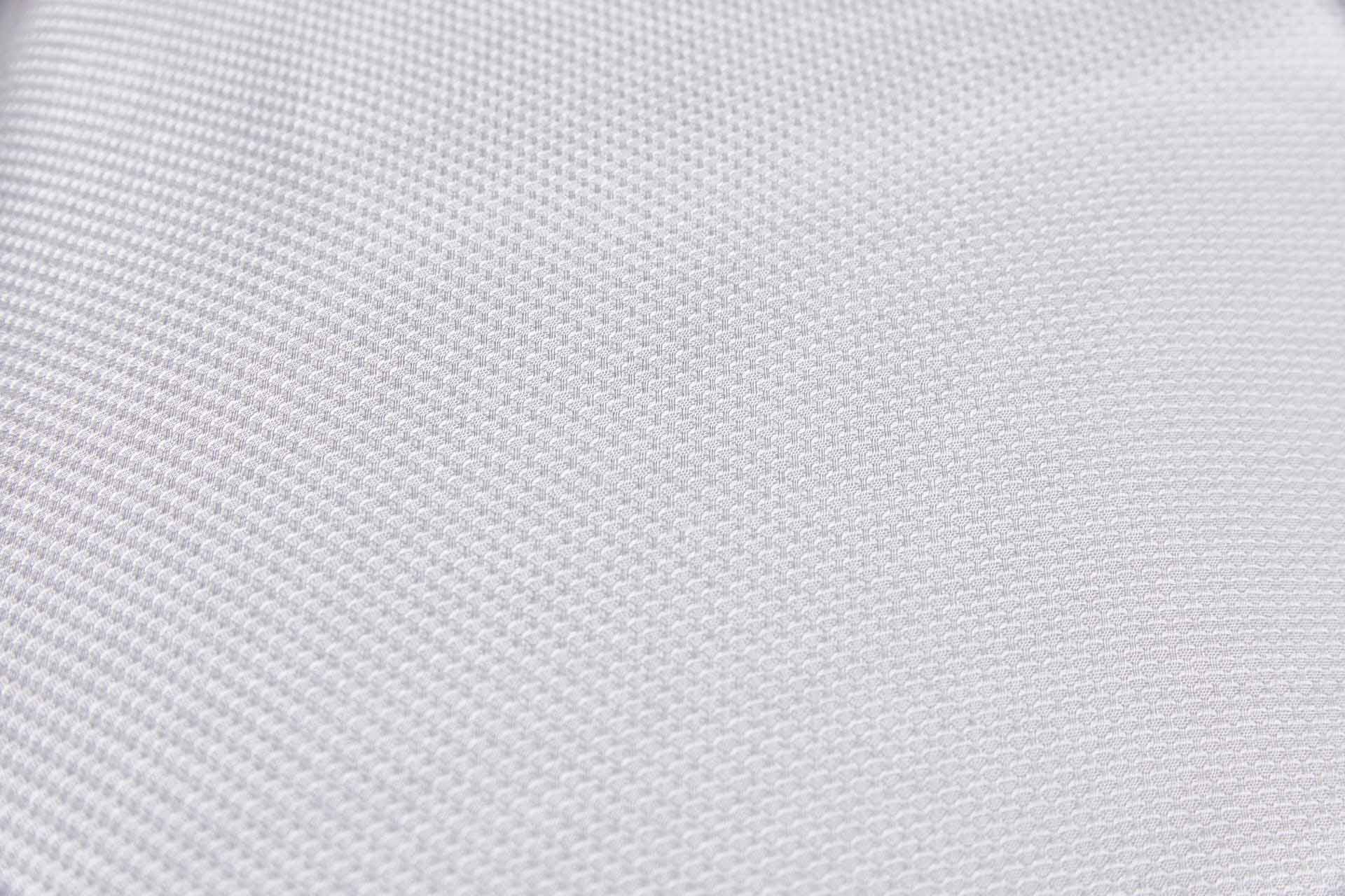 Orange Fibre Dobby Micro Trellis Weave in Ivory fabric, image 4 of 5