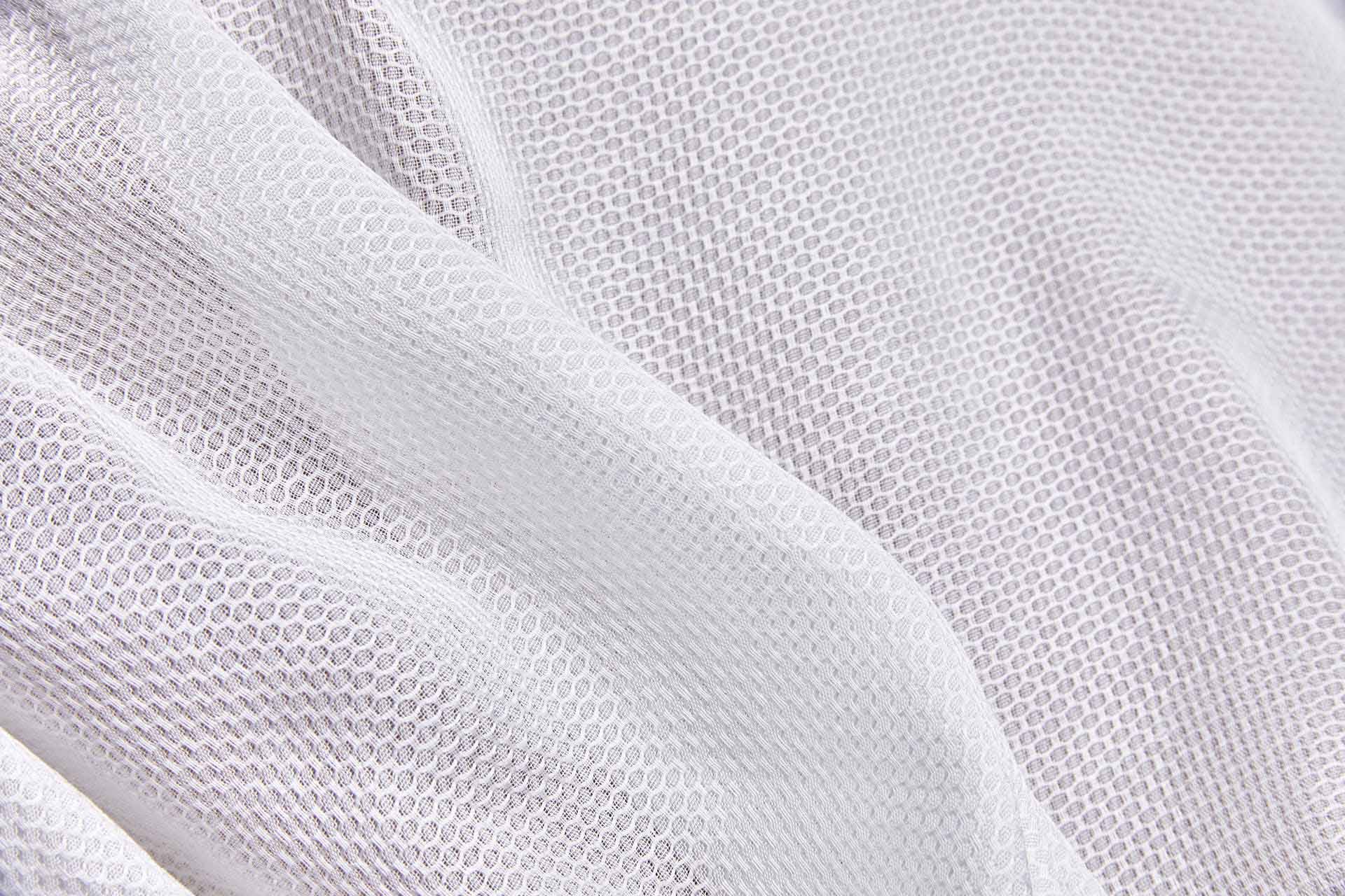 Orange Fibre Dobby Micro Trellis Weave in Ivory fabric, image 3 of 5