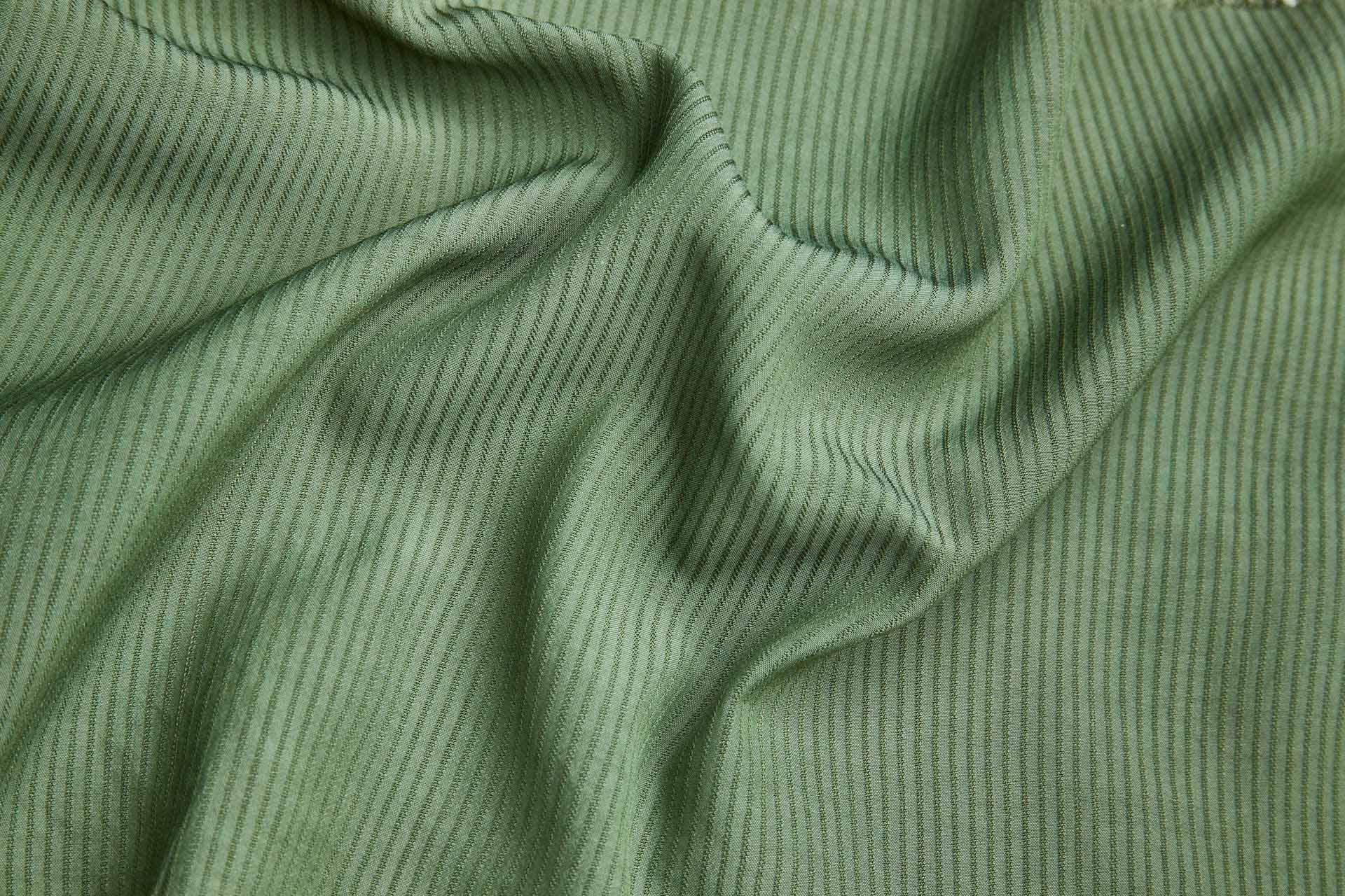 Orange Fibre Dobby Stripe Weave in Ivory fabric, image 5 of 5
