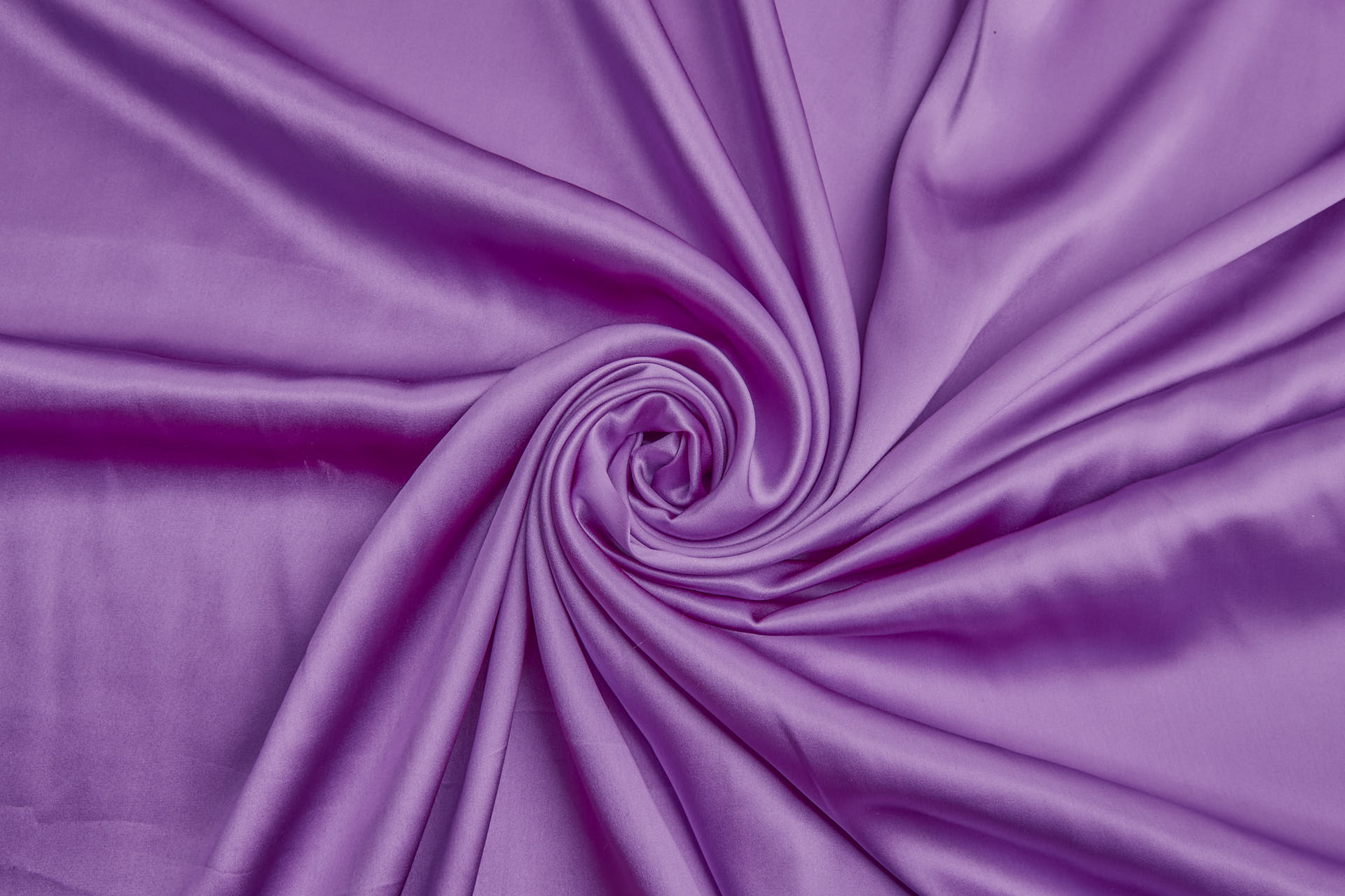 New Violet Silk Satin - 140cm fabric