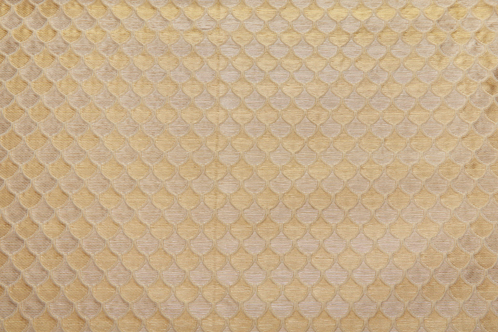 Banaras Brocade - Clay with Silver and Gold Scale Pattern fabric, image 9 of 10