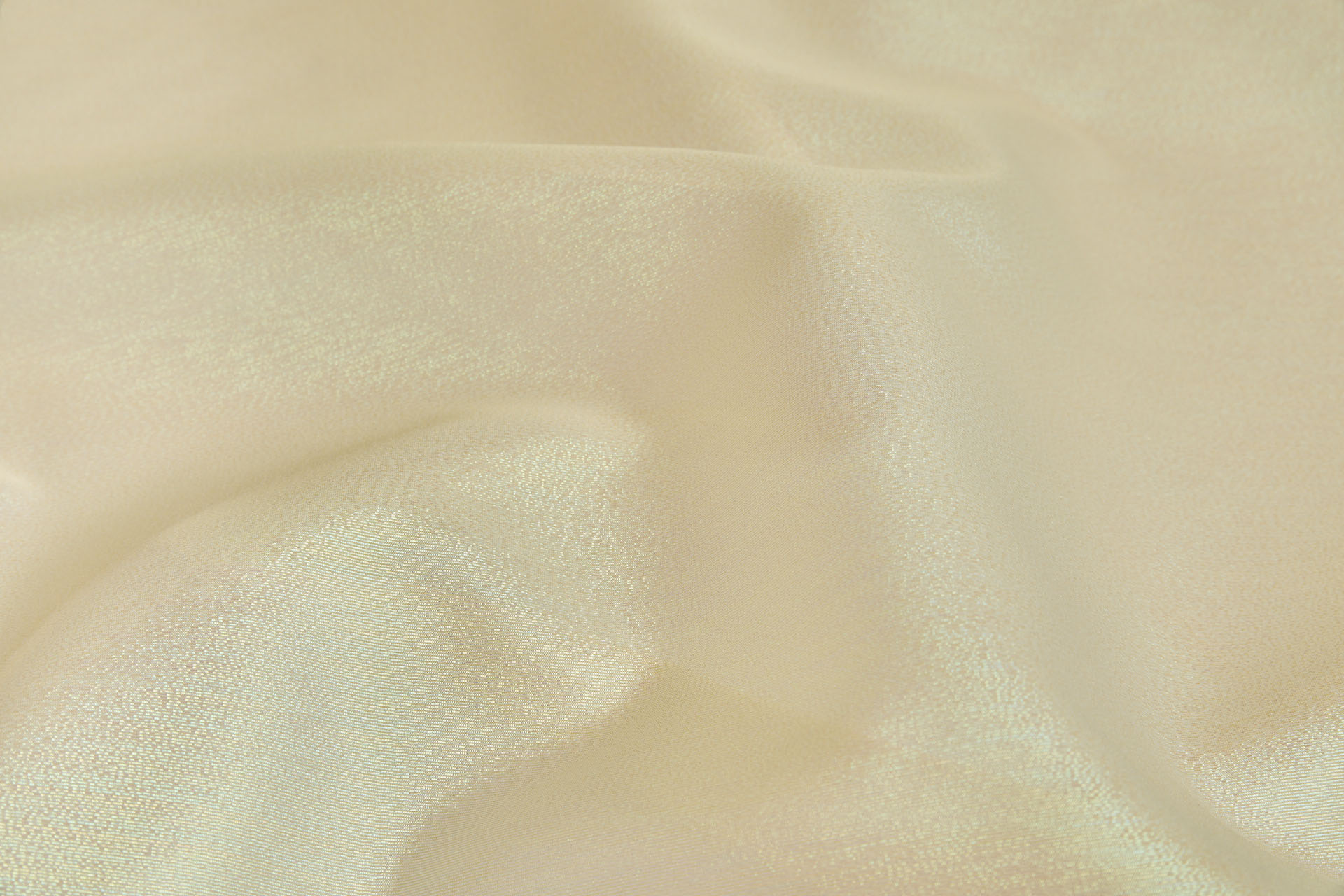 Textured Iridescent Lurex Organza - Lemon Yellow fabric, image 7 of 7