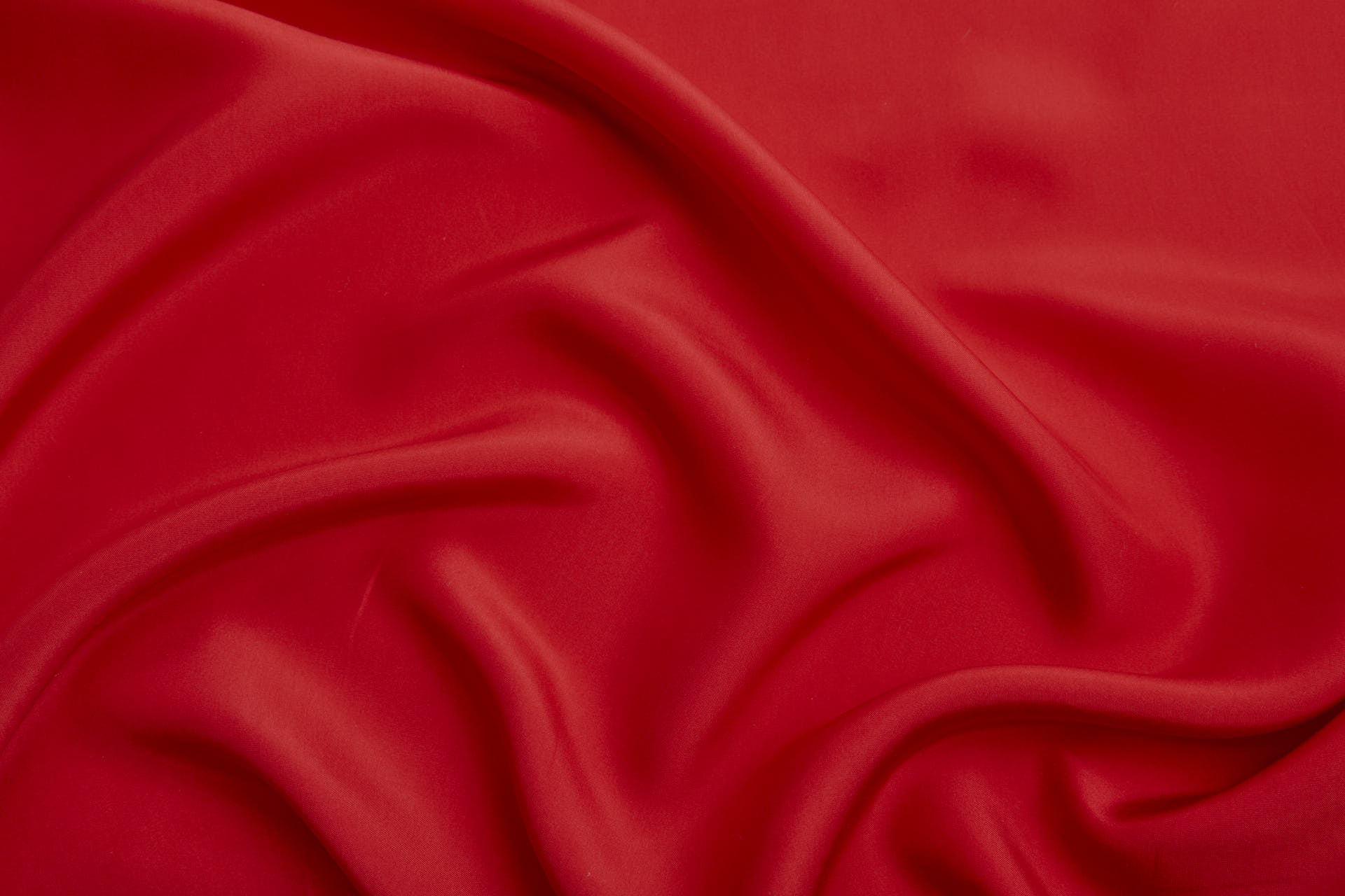 Imperial Silk Habotai - Red fabric, image 5 of 5