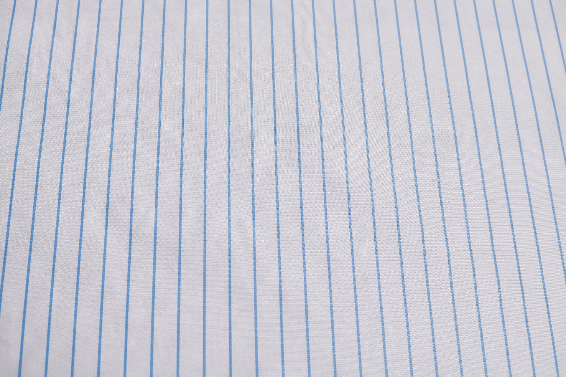 Silk Taffeta - Blue Pinstripe on Ivory fabric, image 6 of 6