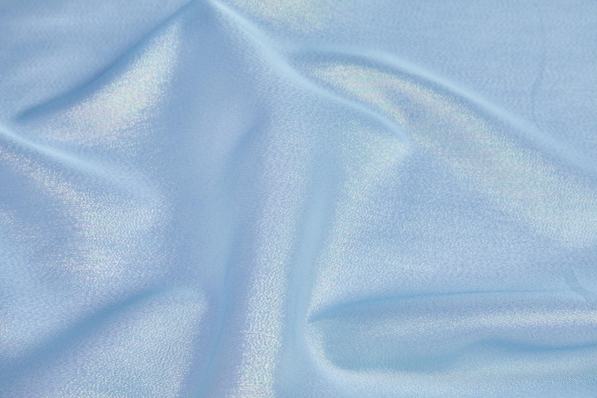 Textured Iridescent Lurex Organza - Sky Blue fabric, image 7 of 7