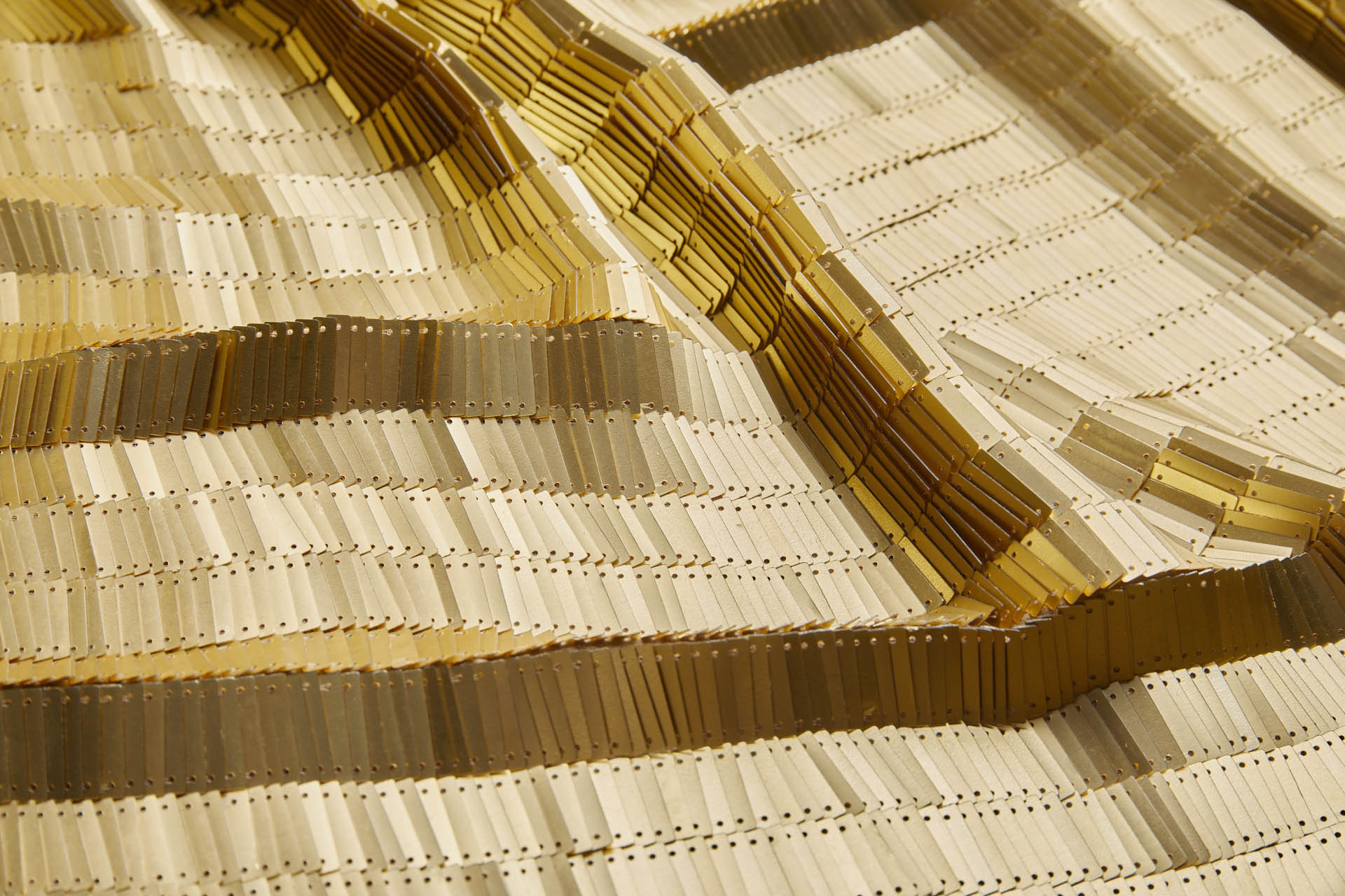 Overlapping Large Rectangular Sequins fabric, image 6 of 9