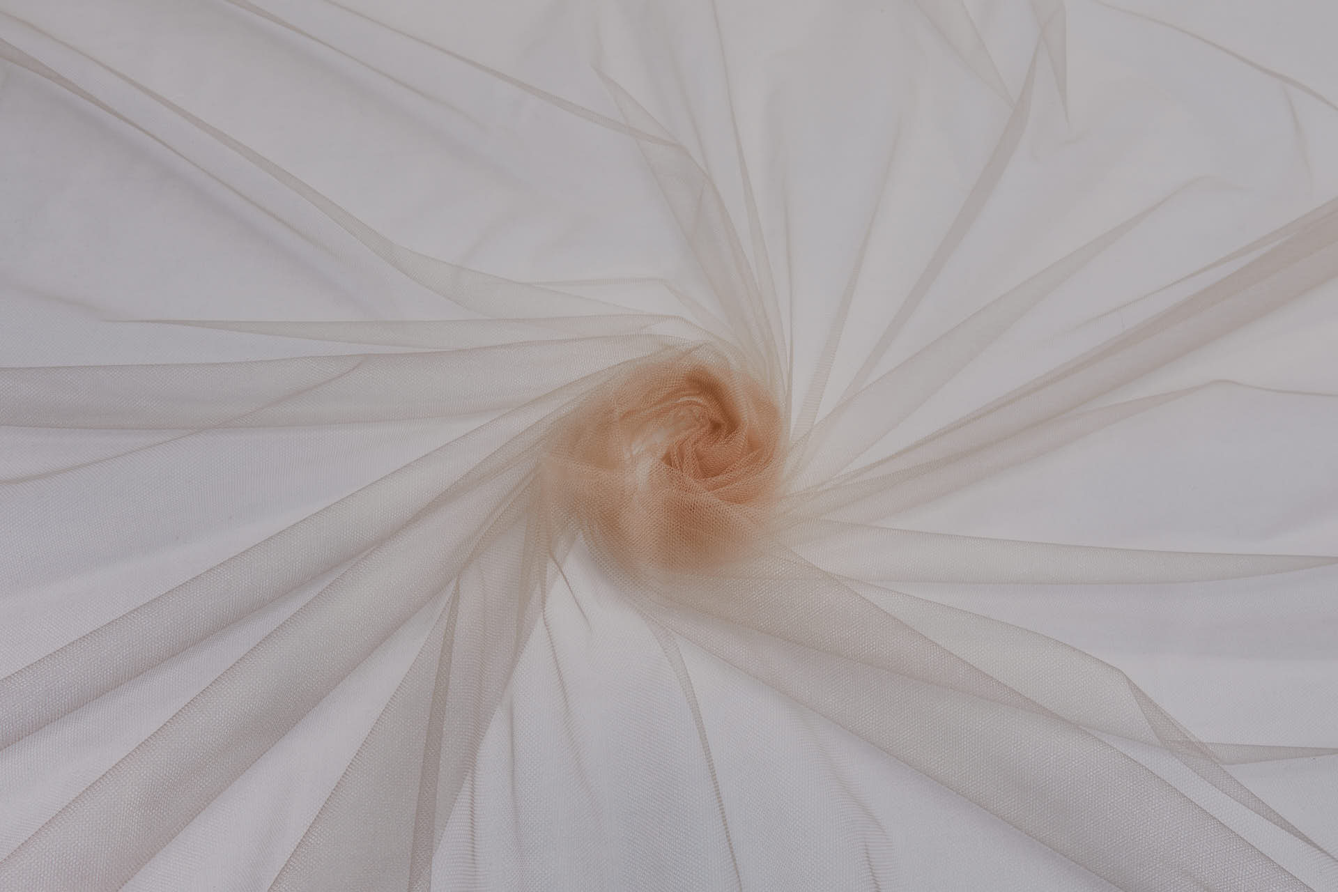 Nude Illusion Tulle - Non Stretch fabric