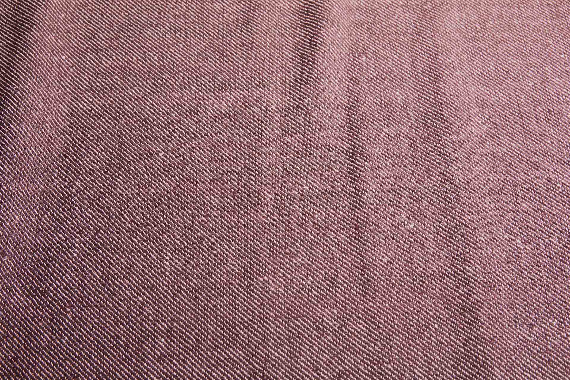 Reversible Silk Cotton Twill Weave - Tea Rose Pink / Maroon fabric, image 8 of 12