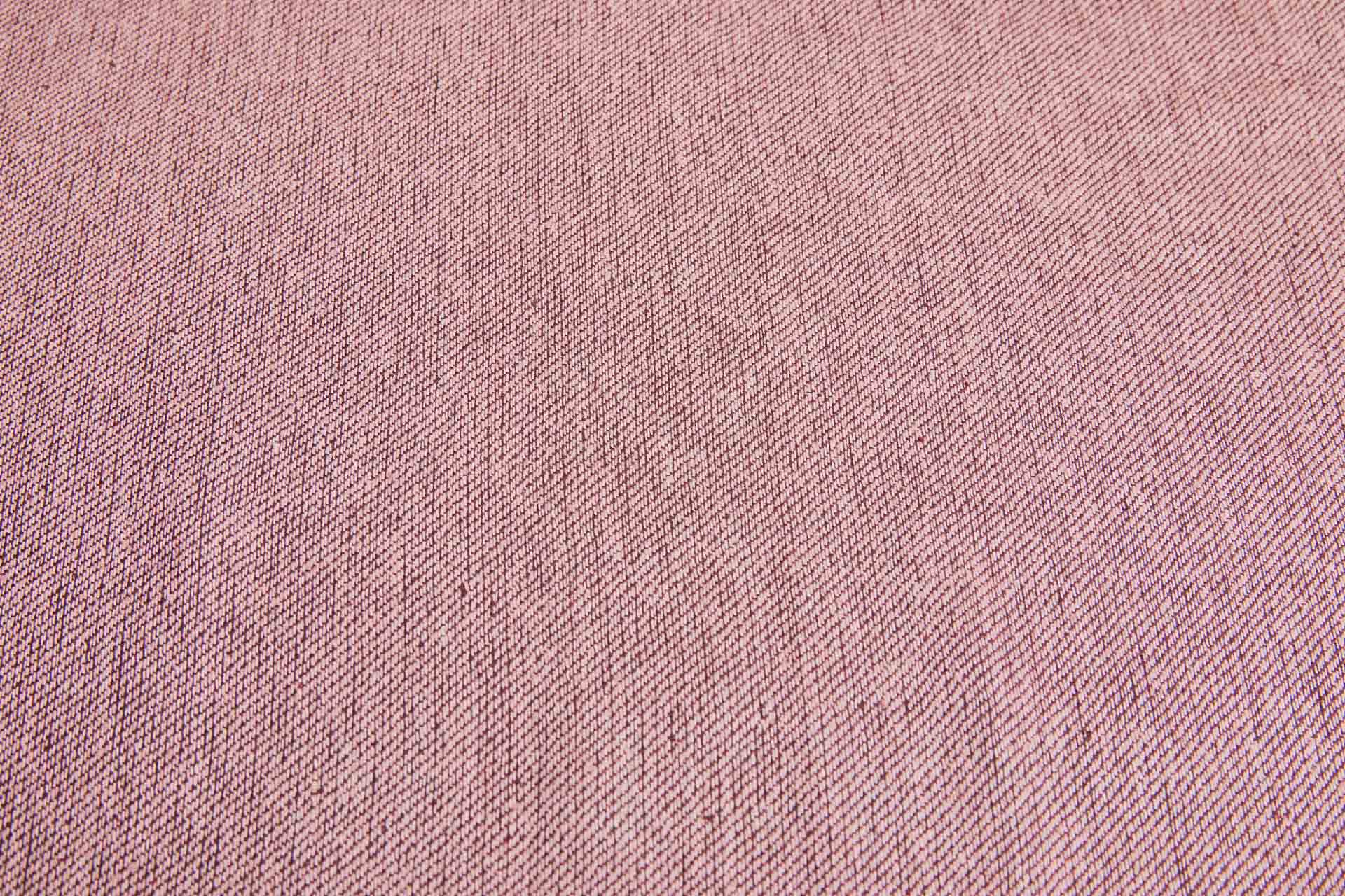 Reversible Silk Cotton Twill Weave - Tea Rose Pink / Maroon fabric, image 7 of 12
