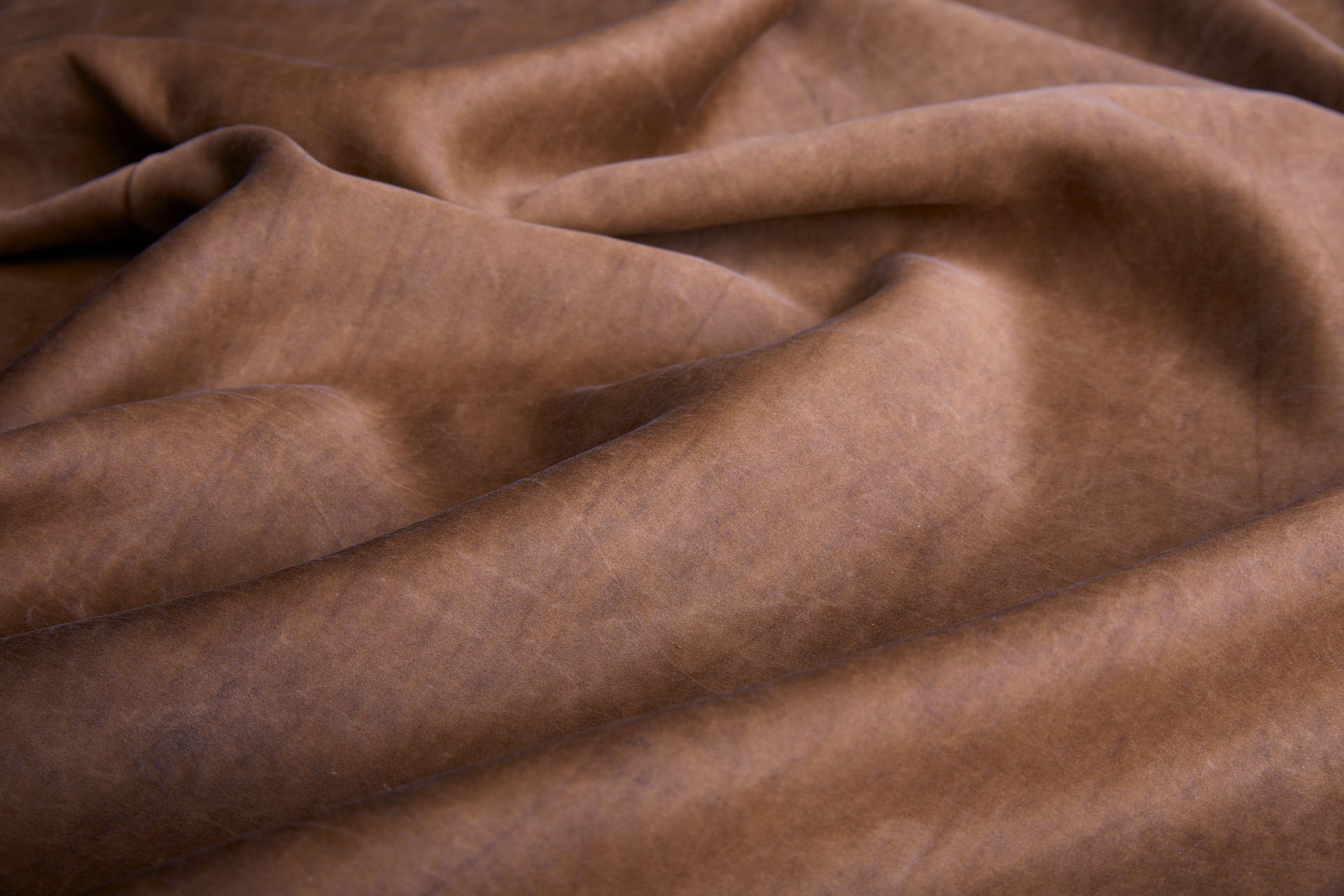 Mud Silk - Satin - Old Copper / Black fabric, image 7 of 10