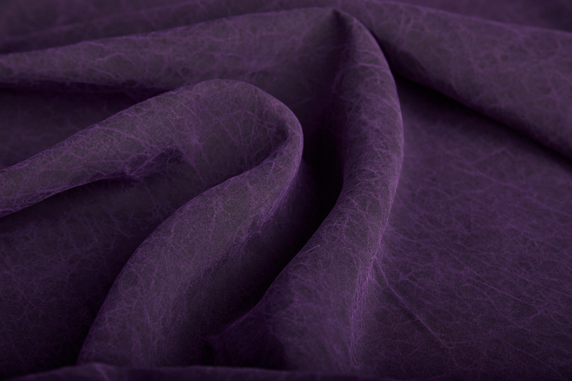 Mud Silk - Habotai - Purple Iris / Black fabric, image 7 of 10
