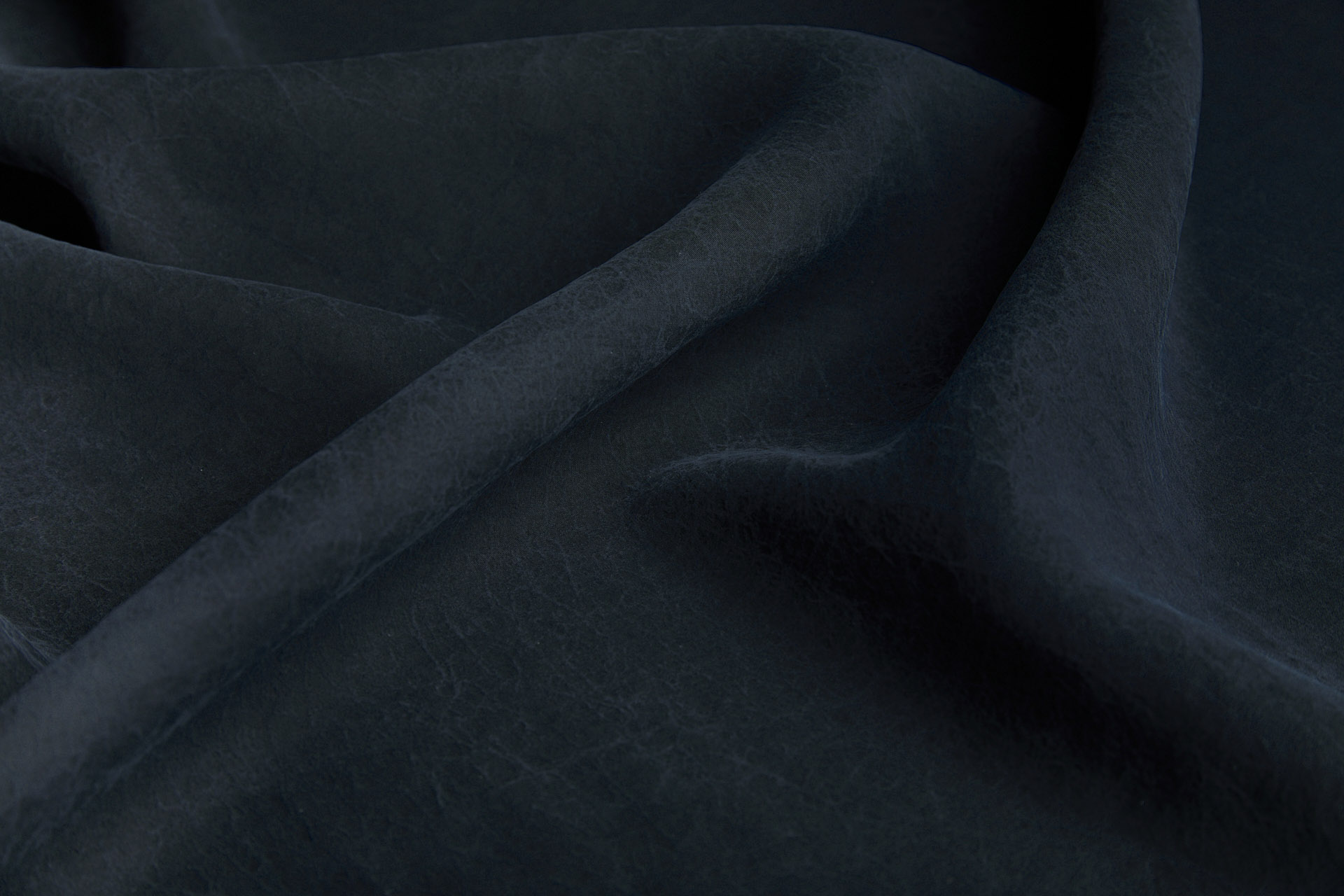 Mud Silk - Habotai - Washed Black / Black fabric, image 6 of 11