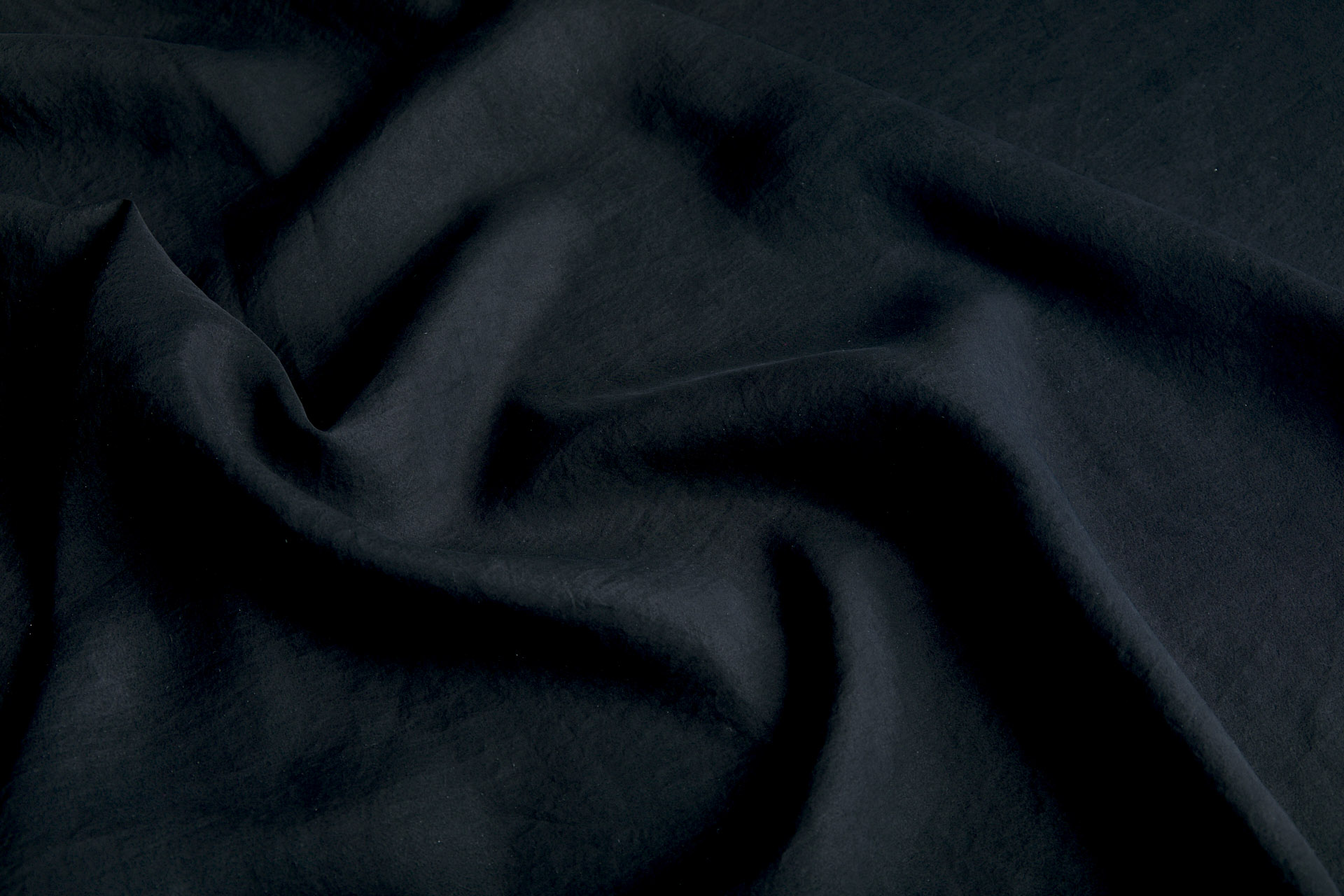Mud Silk - Habotai - Black / Black fabric, image 4 of 8