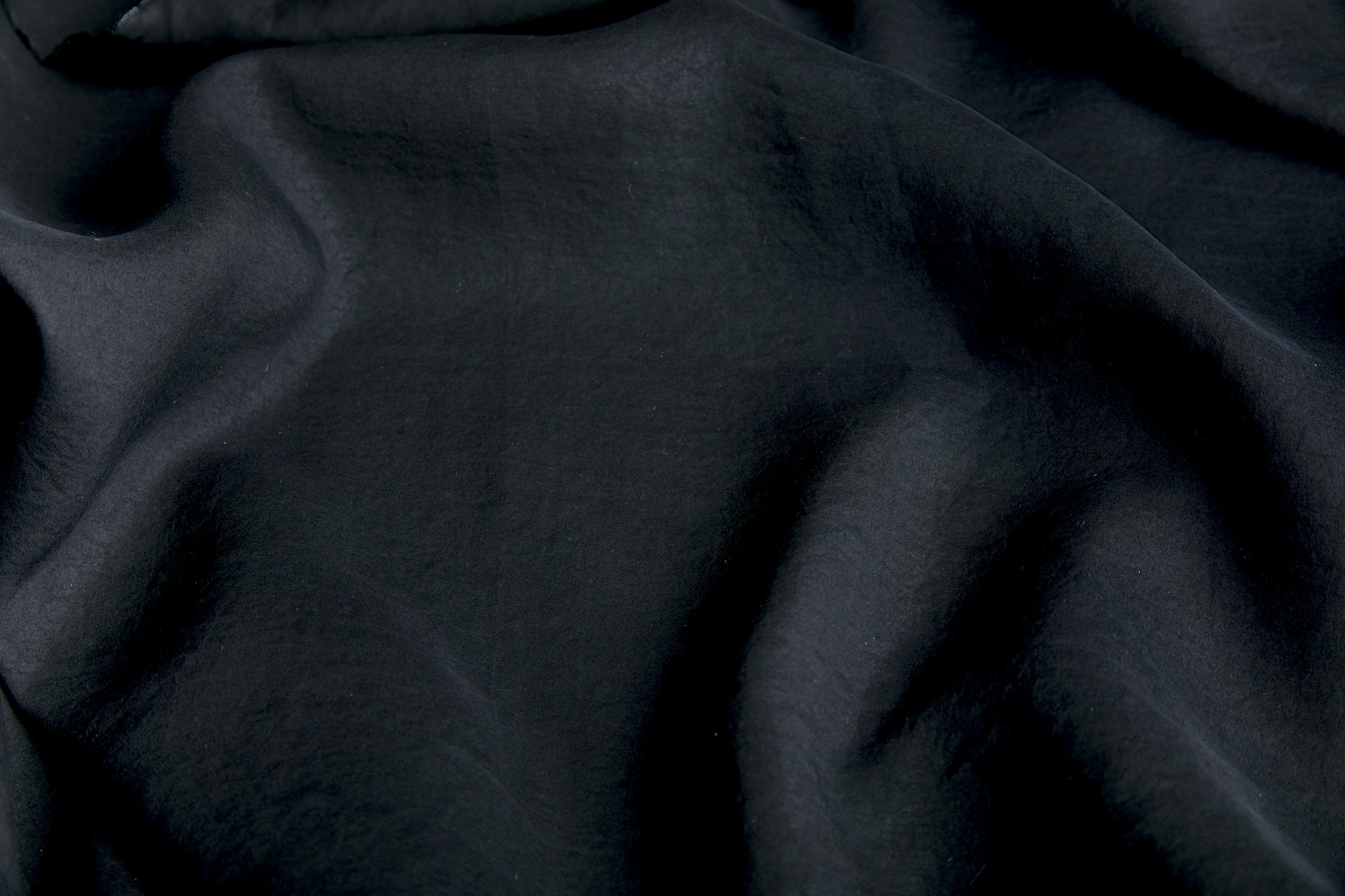 Mud Silk - Habotai - Black / Black fabric, image 7 of 8