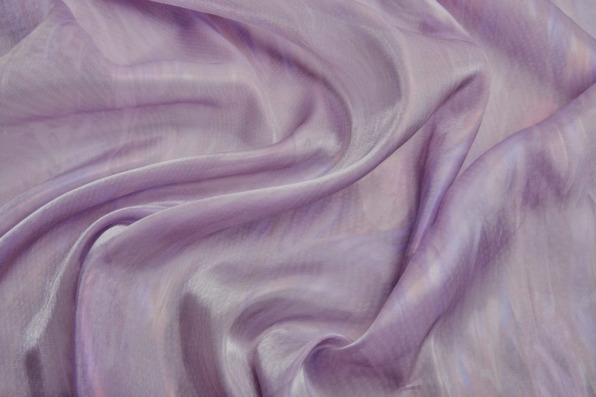 Oil Slick Foil Organza - Lilac fabric, image 10 of 10