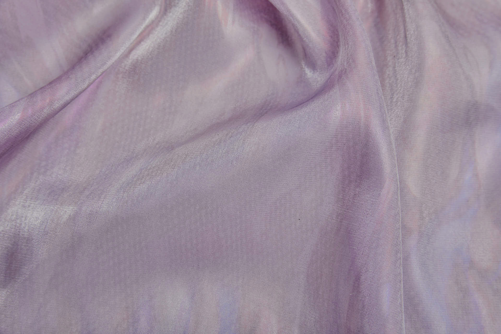 Oil Slick Foil Organza - Lilac fabric, image 4 of 10