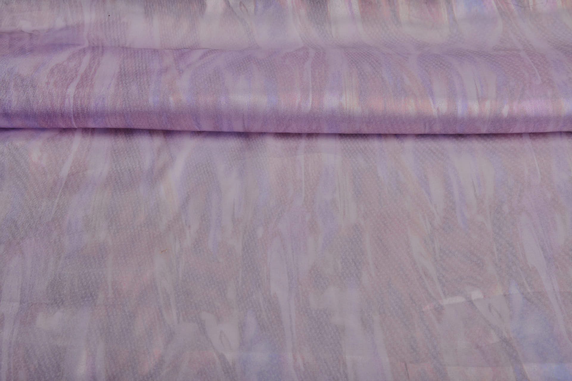 Oil Slick Foil Organza - Lilac fabric, image 8 of 10