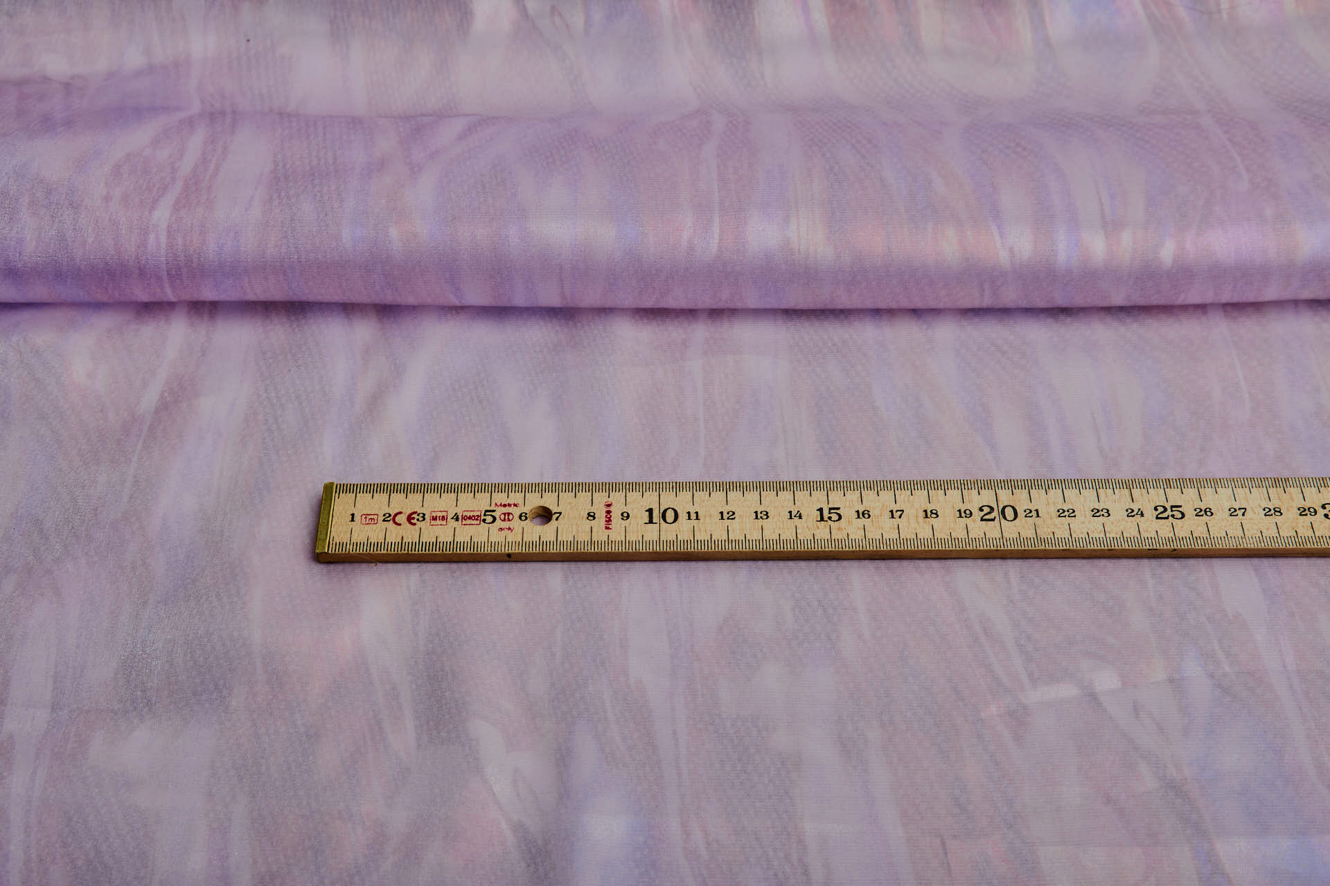 Oil Slick Foil Organza - Lilac fabric, image 9 of 10