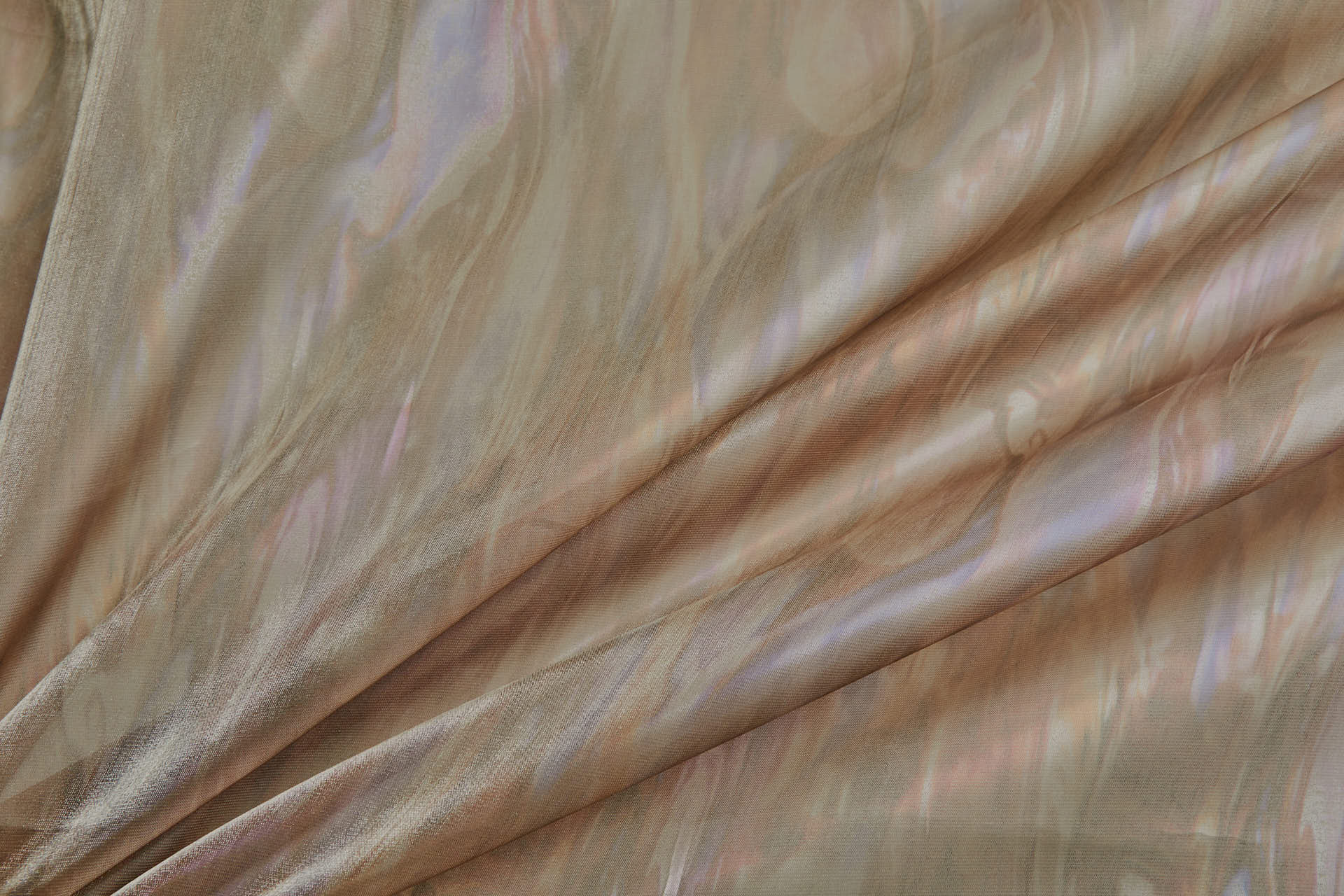 Oil Slick Foil Organza - Mushroom fabric, image 10 of 10