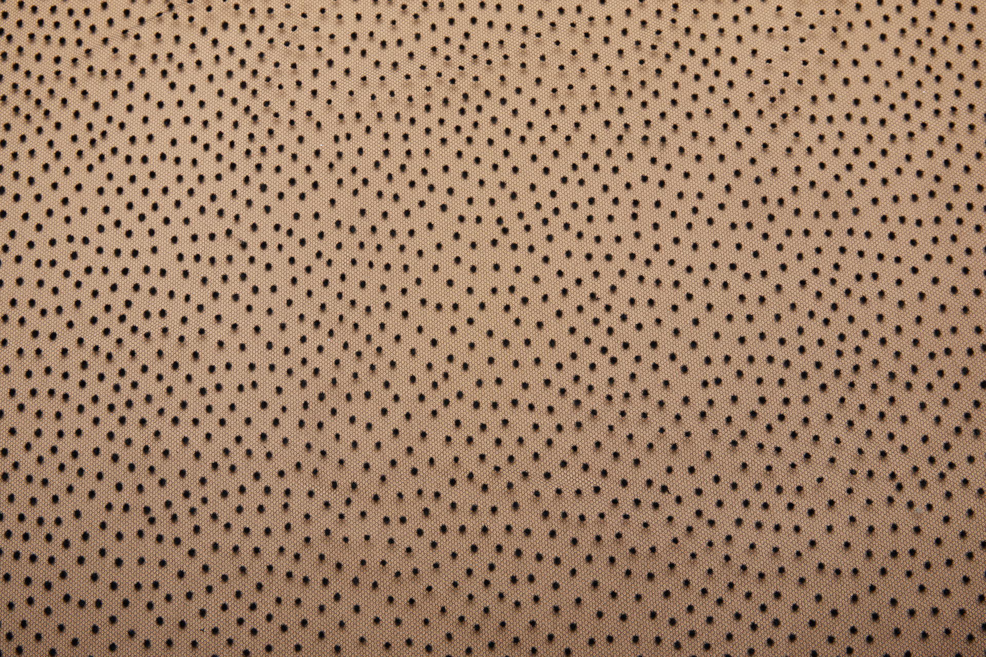 Flock Spot / Dot Tulle - Black fabric, image 9 of 9
