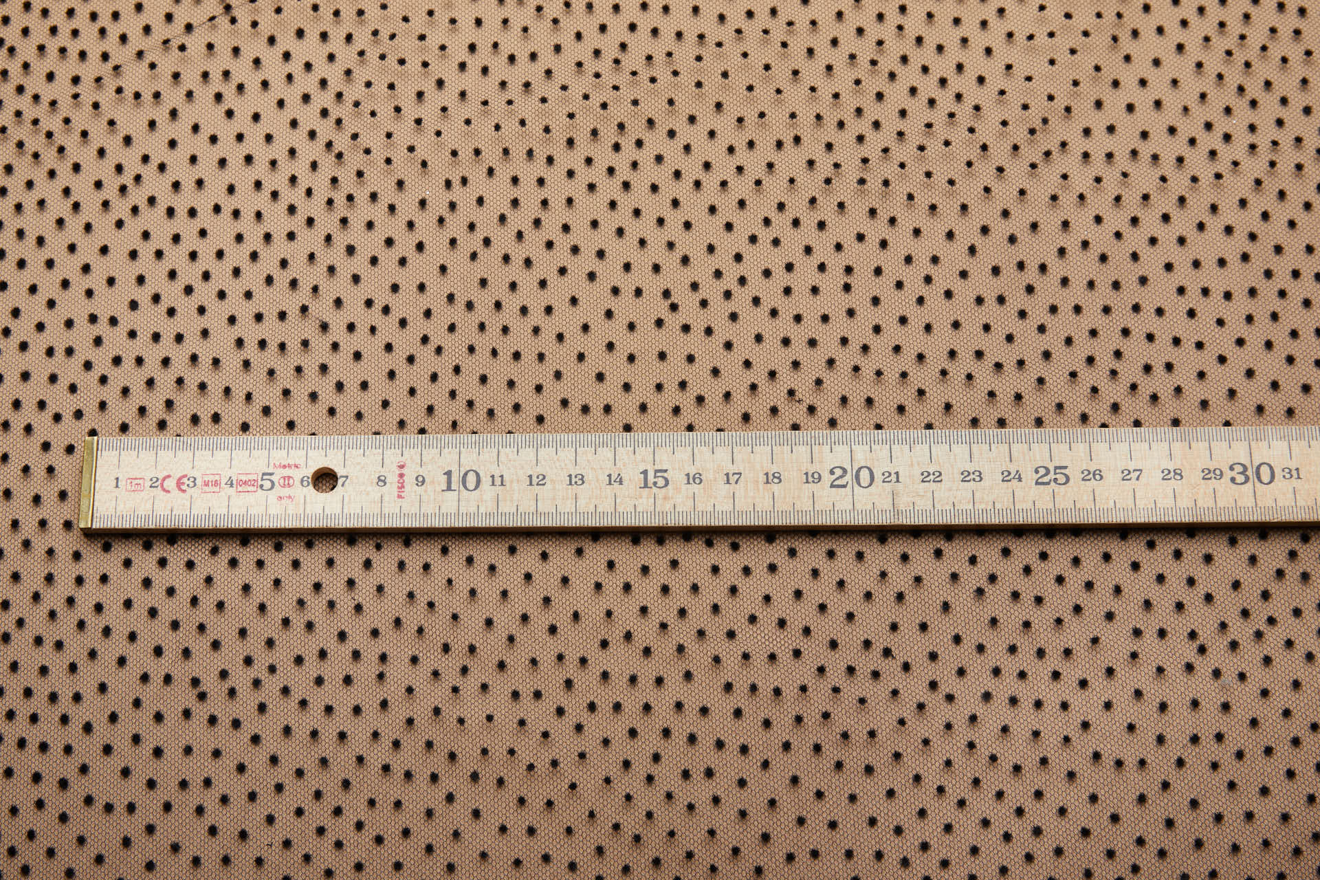 Flock Spot / Dot Tulle - Black fabric, image 8 of 9
