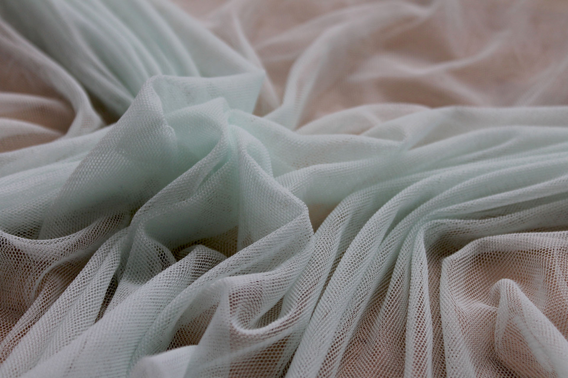 Soft Nylon Tulle - Mint - T14 fabric, image 4 of 5