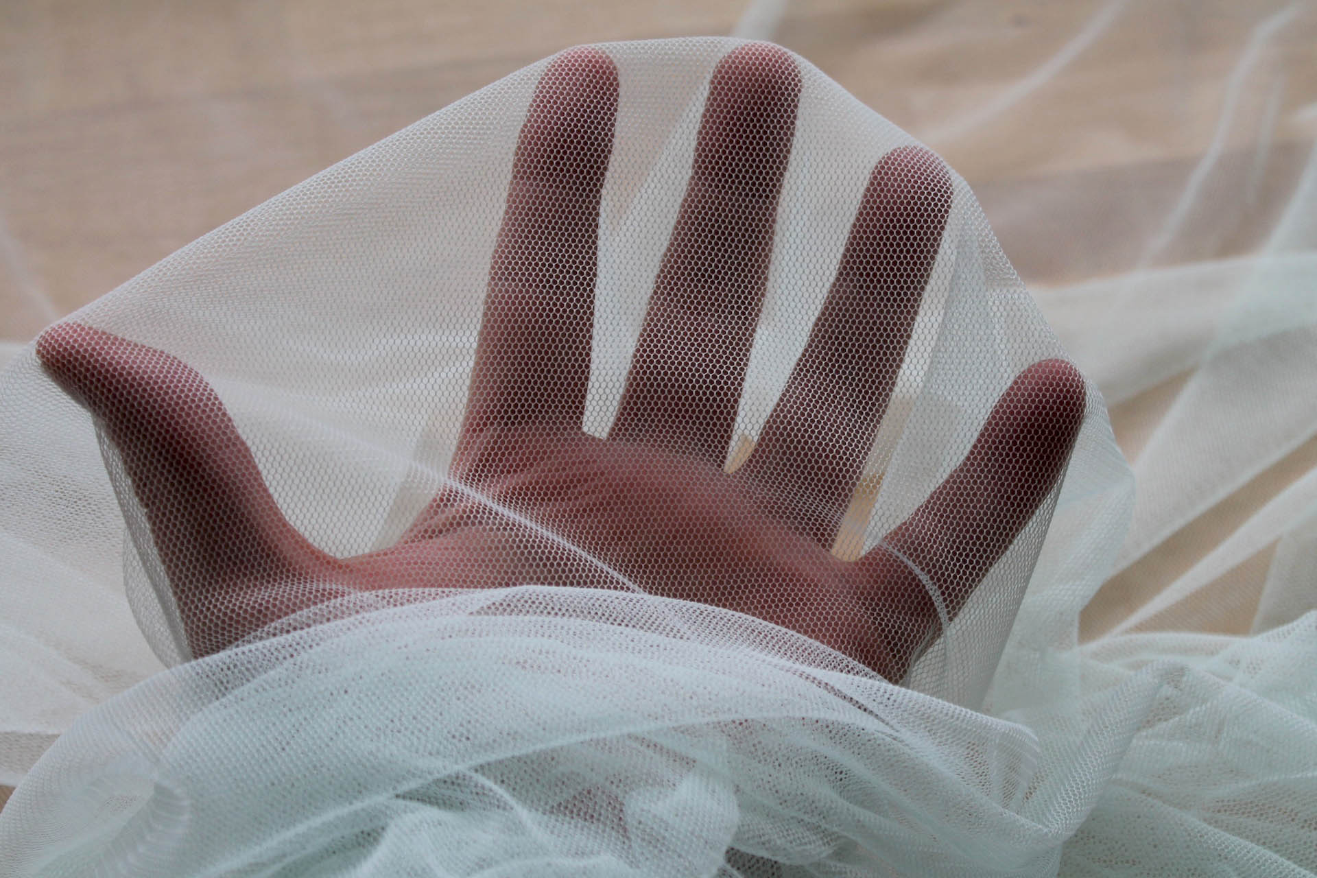 Soft Nylon Tulle - Mint - T14 fabric, image 5 of 5
