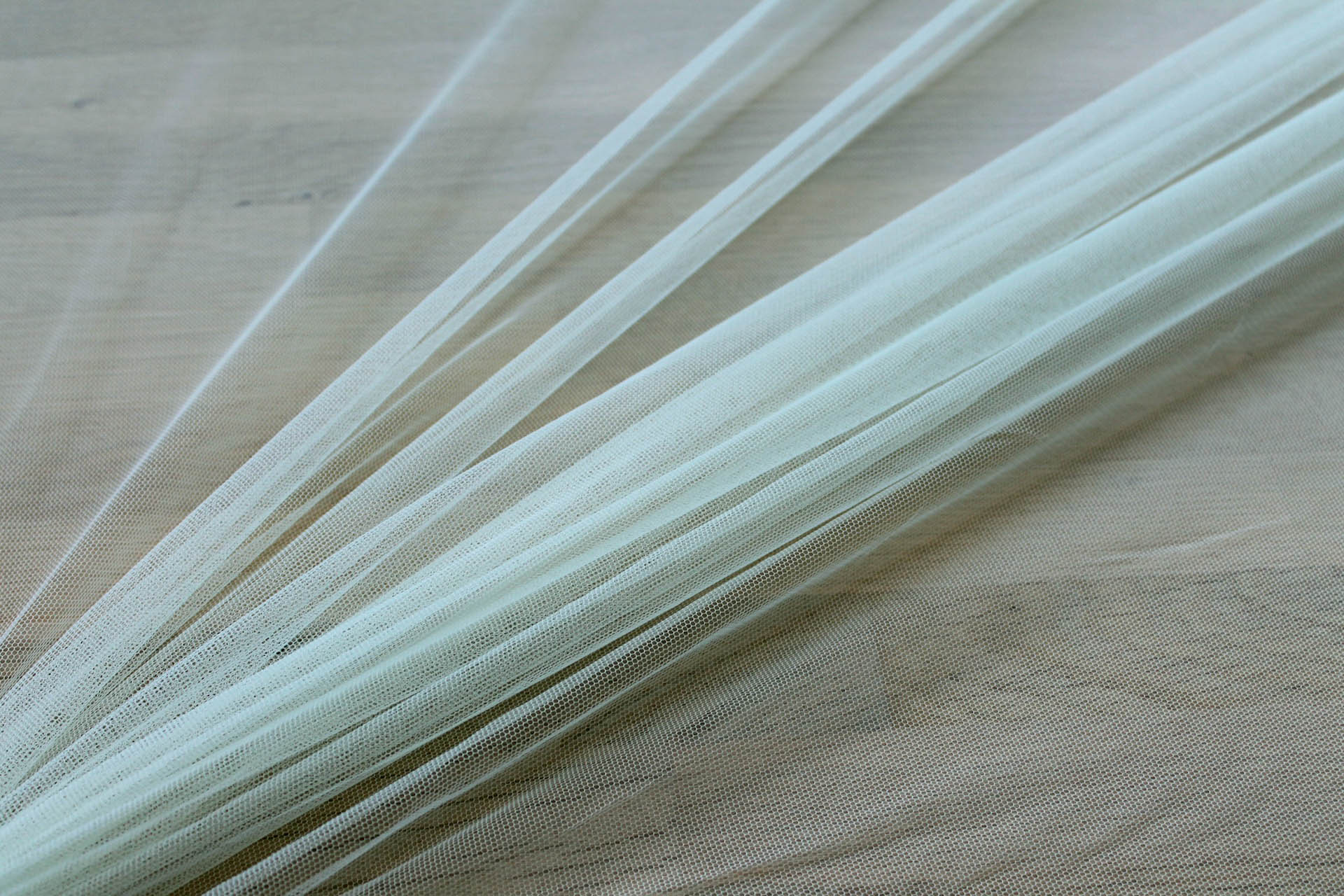Soft Nylon Tulle - Seaspray - T49 fabric, image 3 of 5