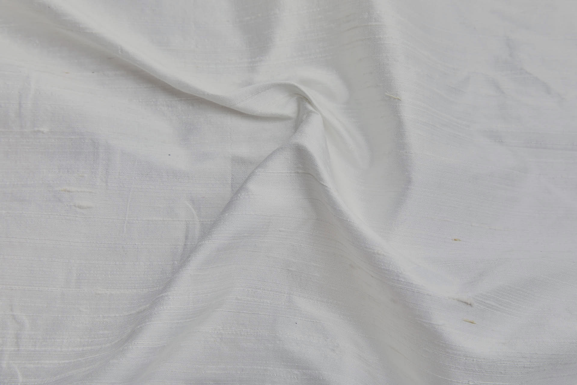 New Textured Silk Dupion - Ivory fabric, image 3 of 6