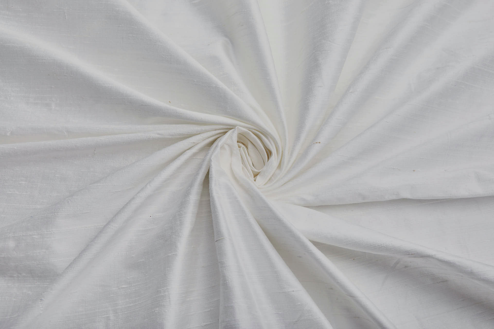 New Textured Silk Dupion - Ivory fabric
