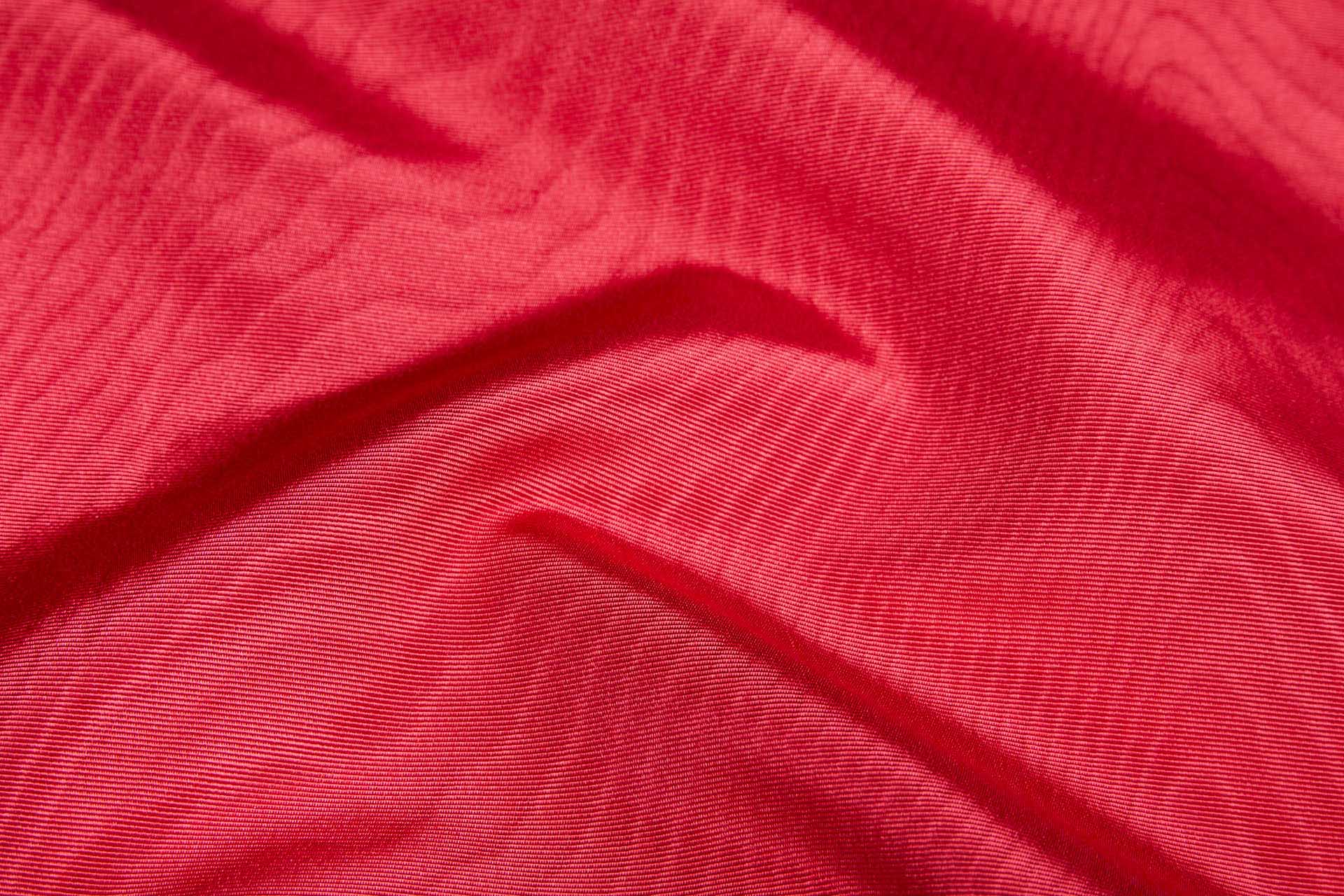 Large Pattern Grosgrain Moire - Red fabric, image 4 of 10