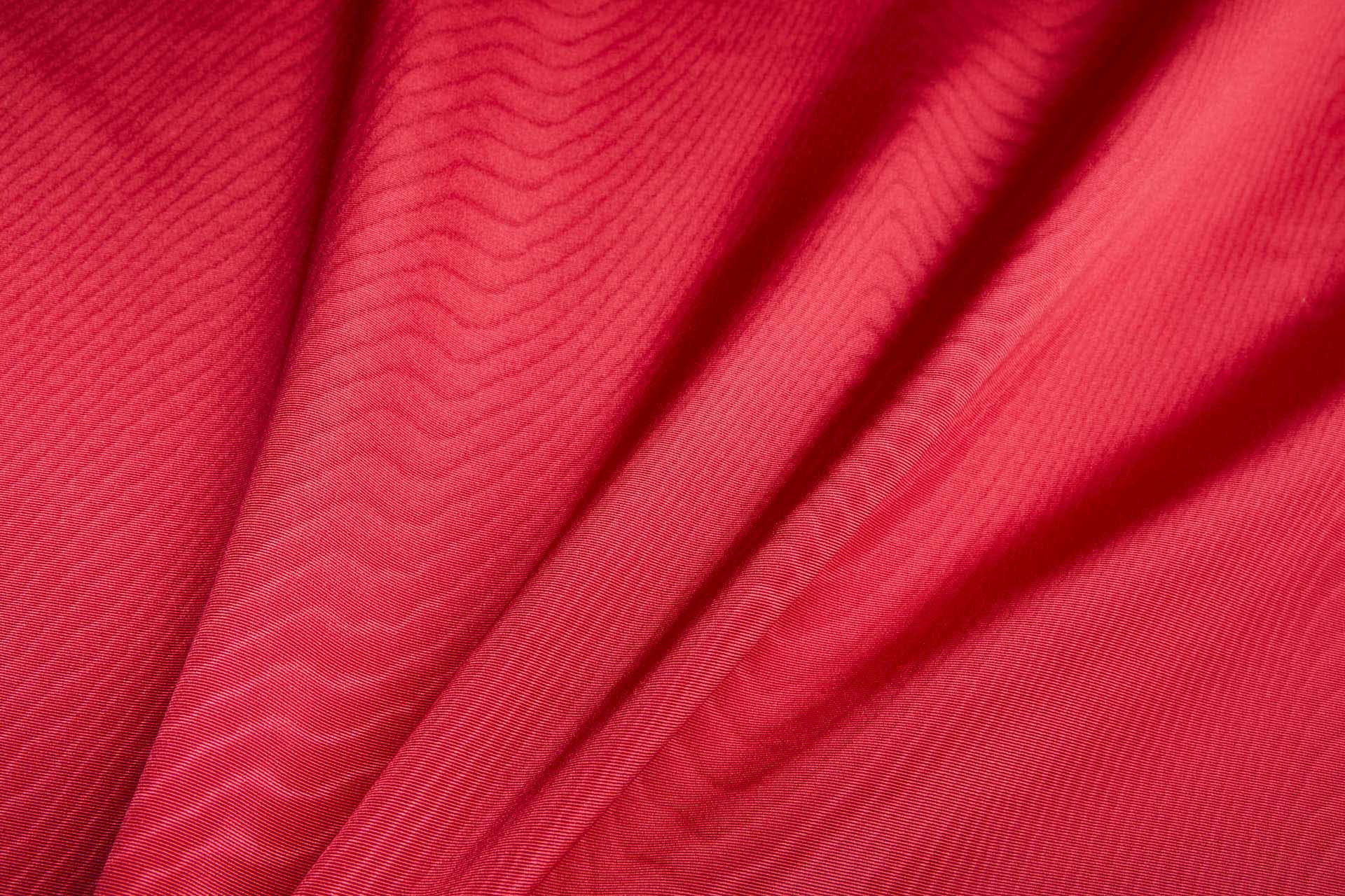 Large Pattern Grosgrain Moire - Red fabric, image 7 of 10