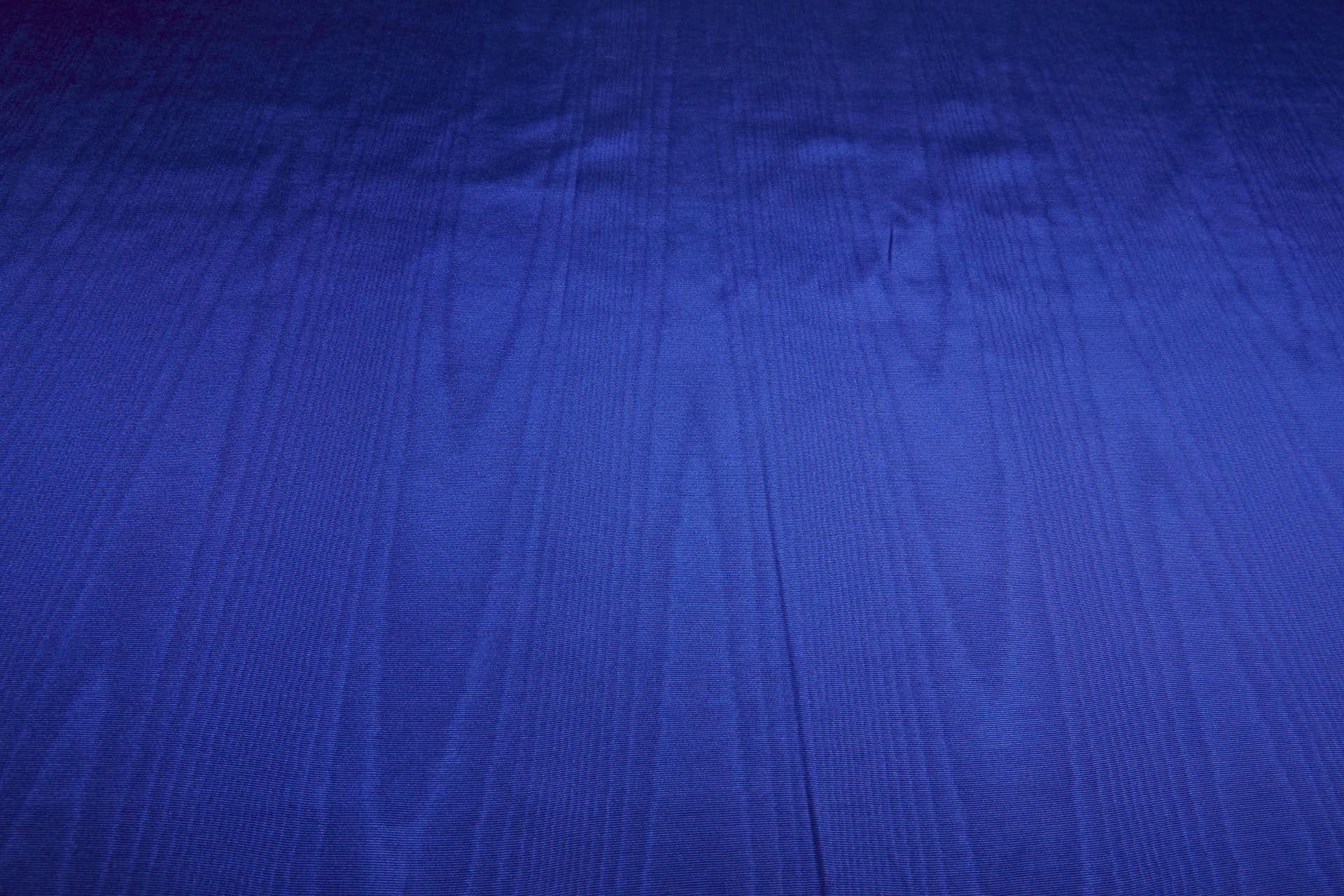 Large Pattern Grosgrain Moire - Royal Blue fabric, image 3 of 10