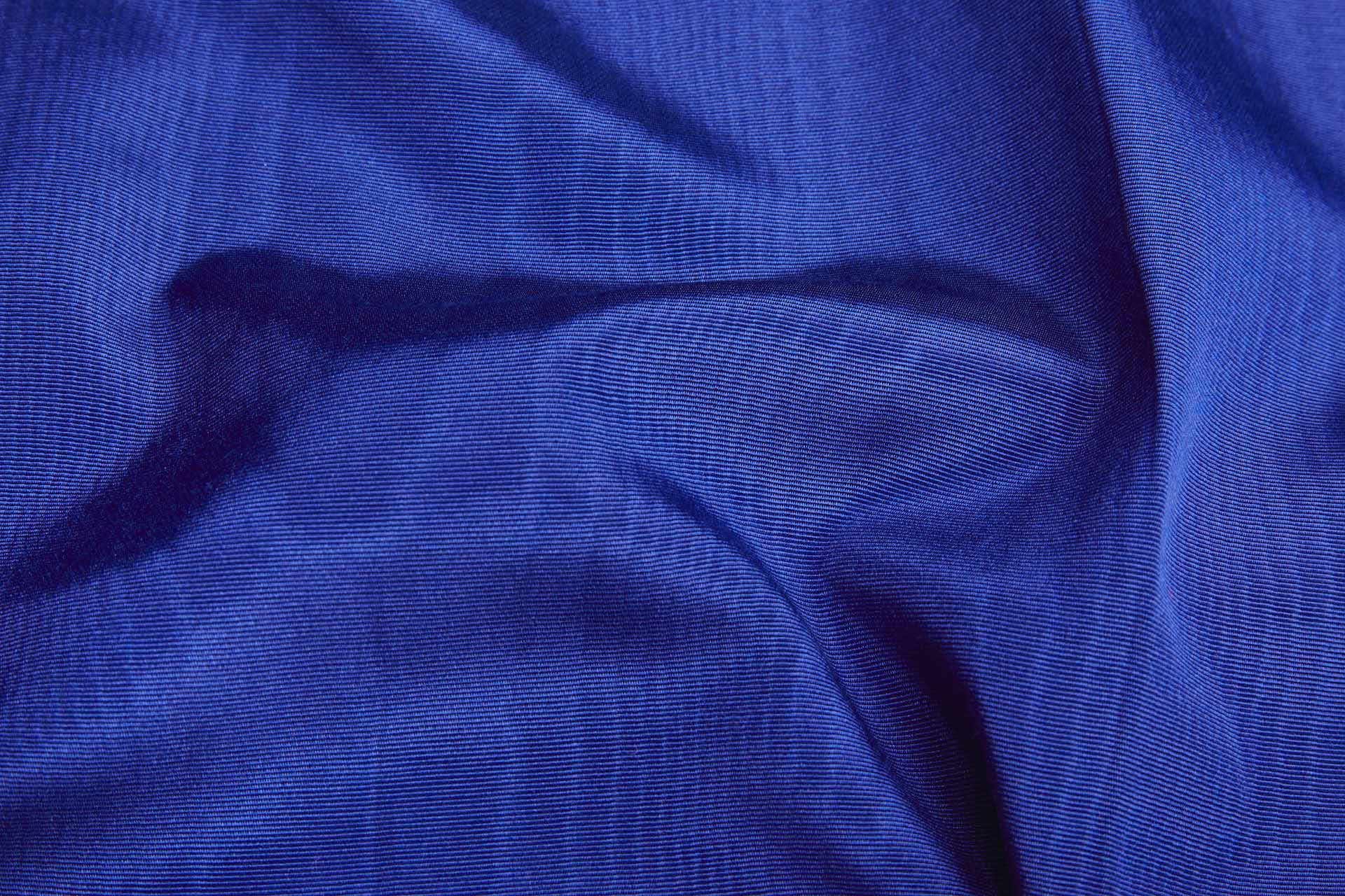 Large Pattern Grosgrain Moire - Royal Blue fabric, image 2 of 10