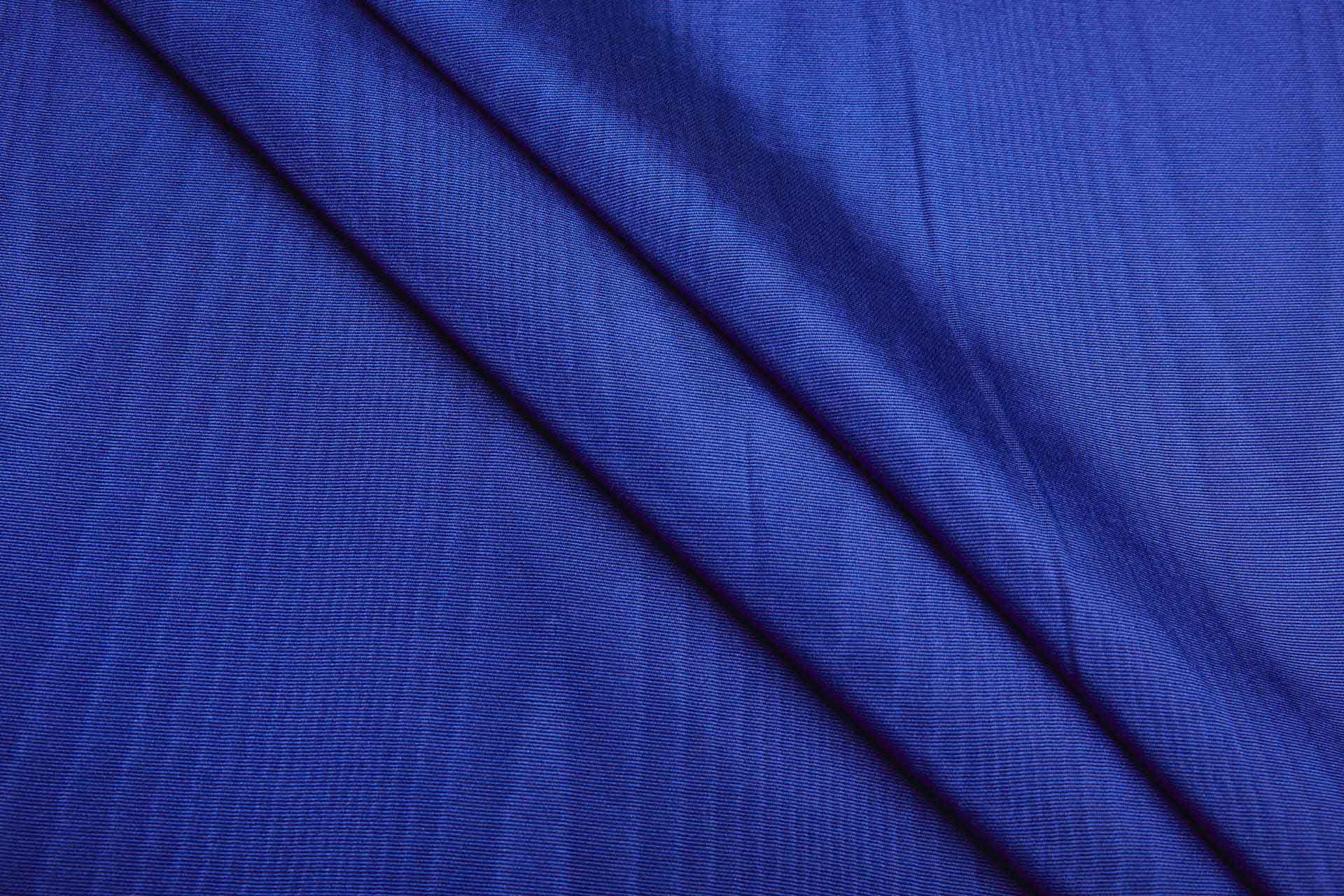 Large Pattern Grosgrain Moire - Royal Blue fabric, image 4 of 10