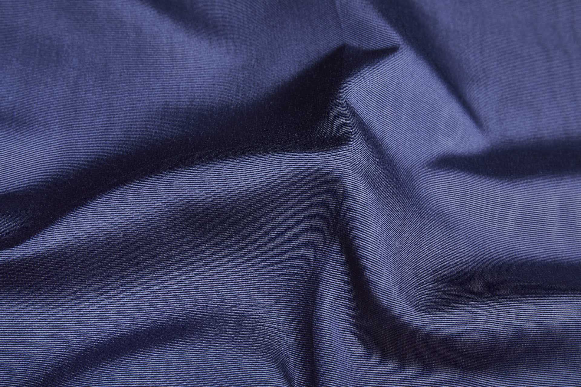 Large Pattern Grosgrain Moire - Navy fabric, image 2 of 9
