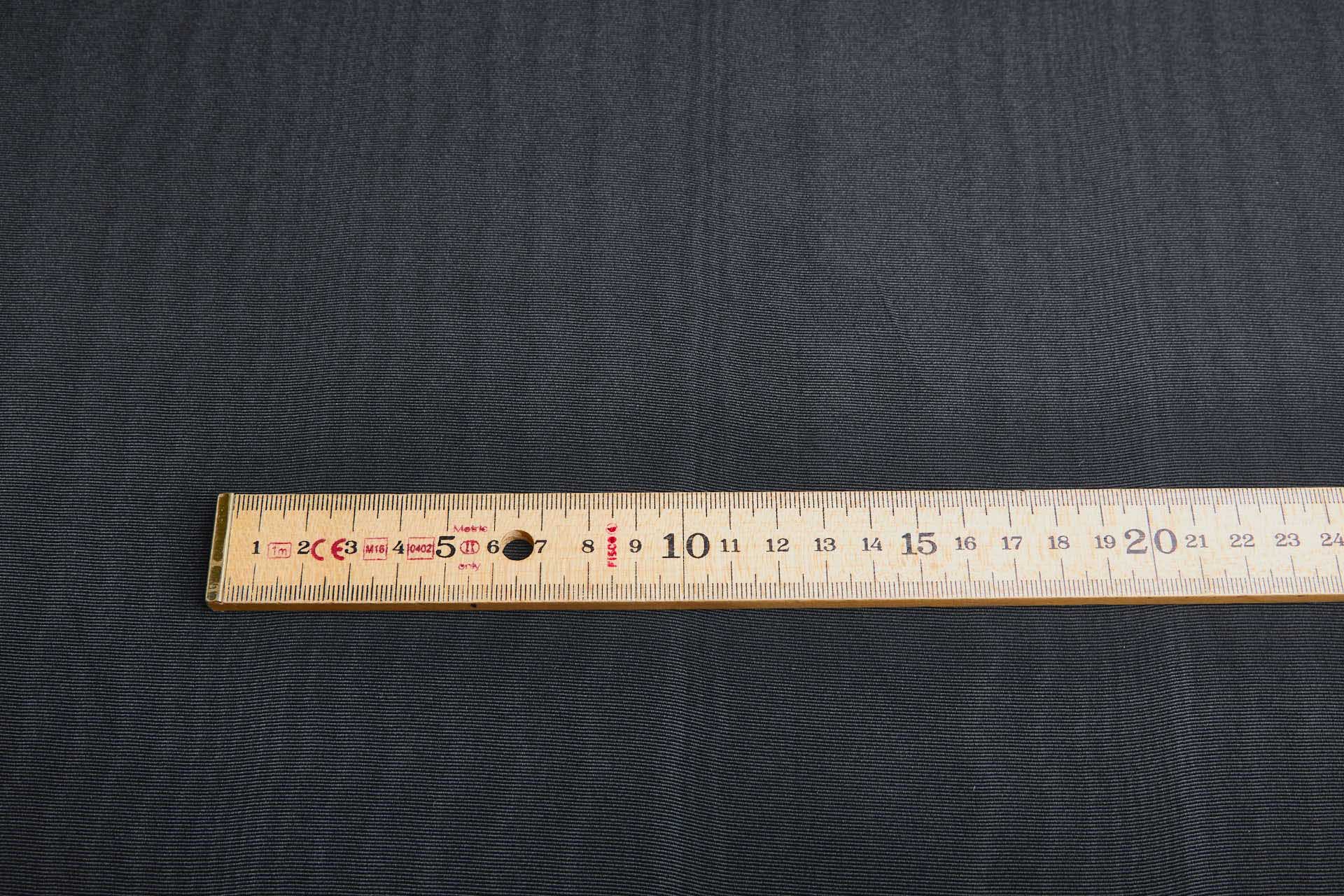 Large Pattern Grosgrain Moire - Black fabric, image 6 of 9