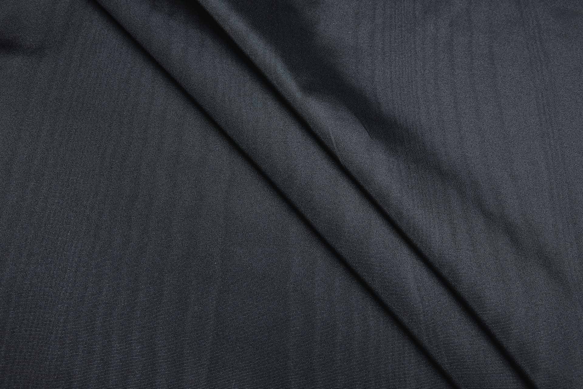 Large Pattern Grosgrain Moire - Black fabric, image 3 of 9