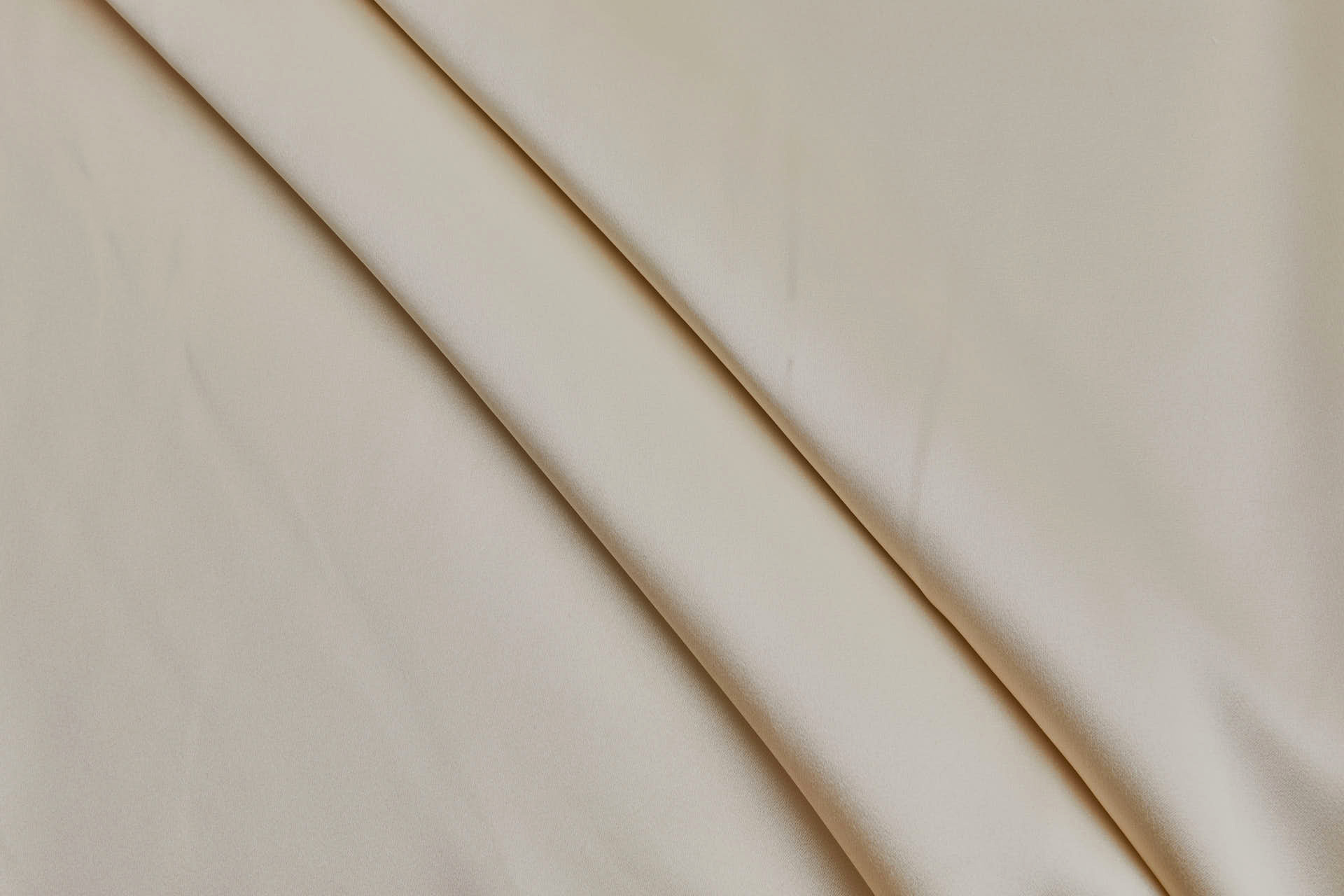Silk Satin Backed Crepe - Champagne Gold fabric, image 9 of 9