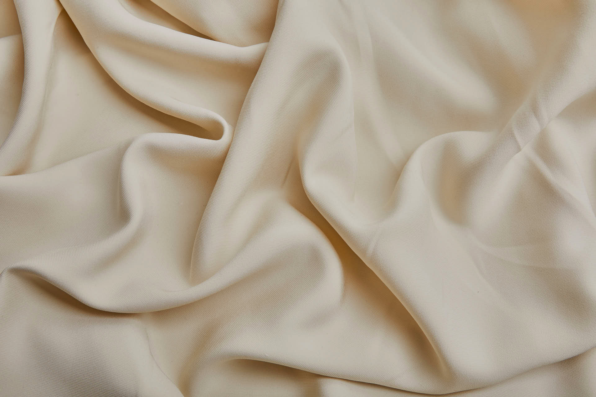 Silk Satin Backed Crepe - Champagne Gold fabric, image 8 of 9