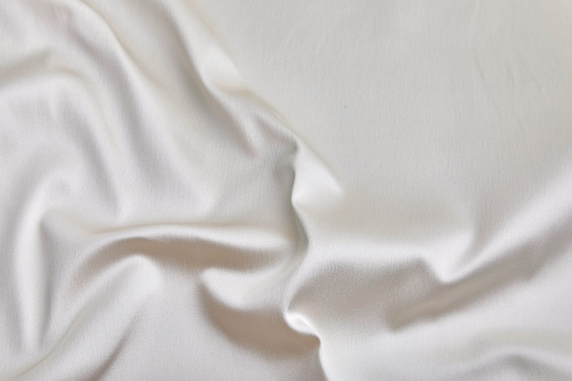 Stretch Duchesse Satin - Bone fabric, image 6 of 6