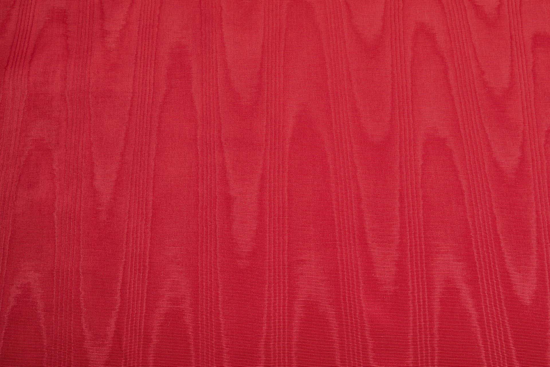 French Acetate and Cotton Moire Grosgrain - Red fabric, image 8 of 8
