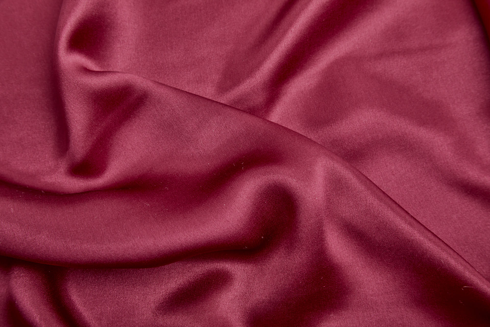 Lighter Weight Red Oxide Silk Satin fabric, image 6 of 7