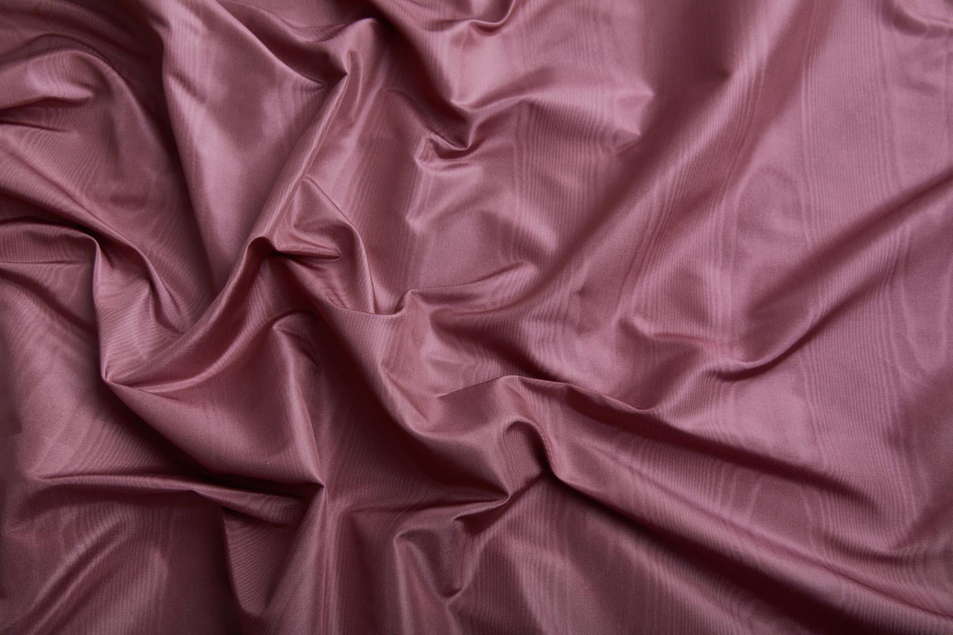 Italian Moire Taffeta - Dusty Rose fabric, image 4 of 10