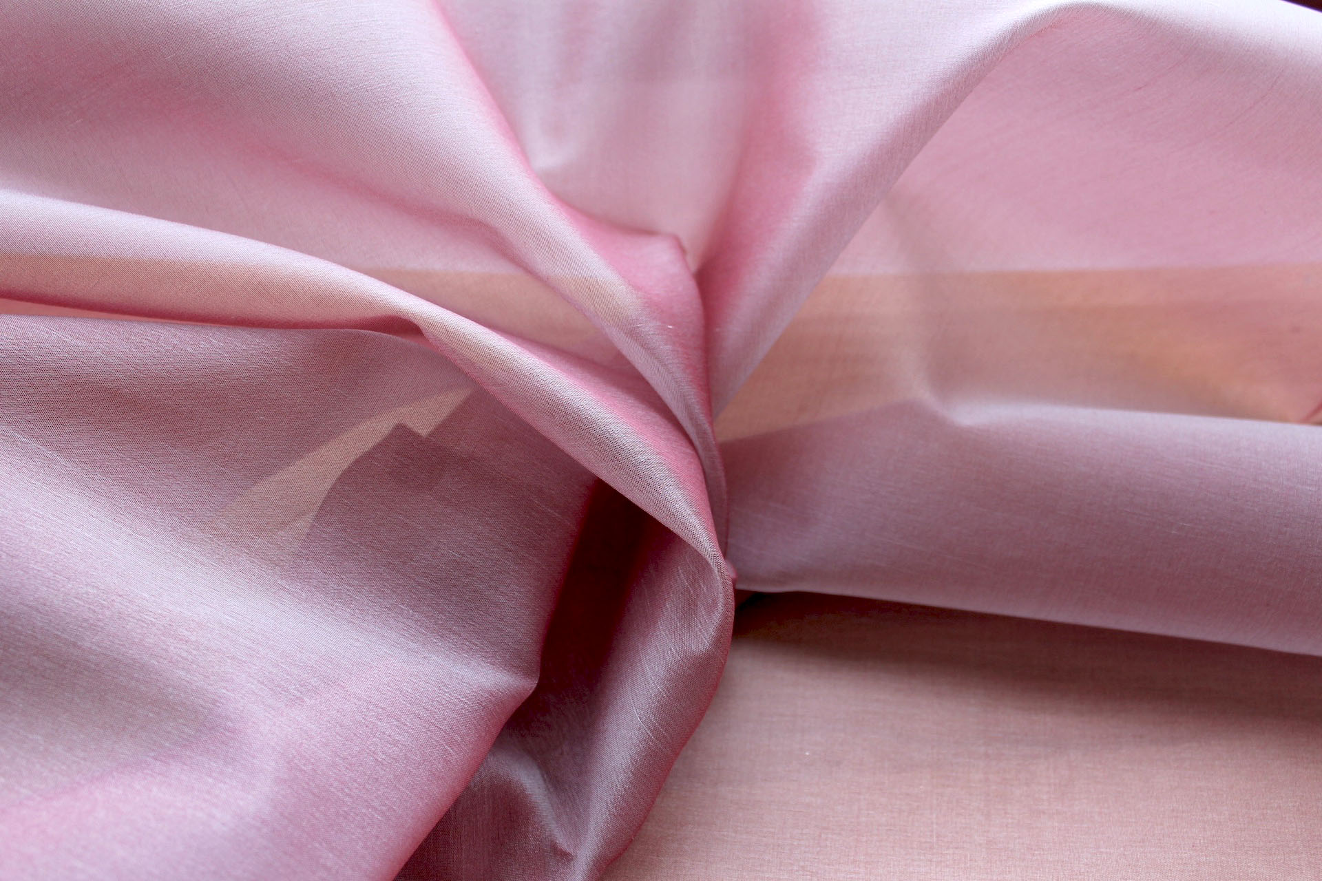 Silk Organza - Red Shot Grey fabric