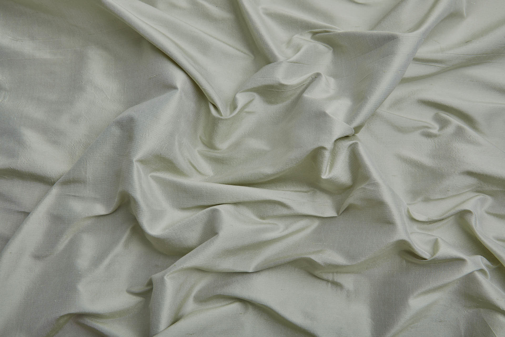 Silk Dupion - Pale Sage fabric, image 7 of 7