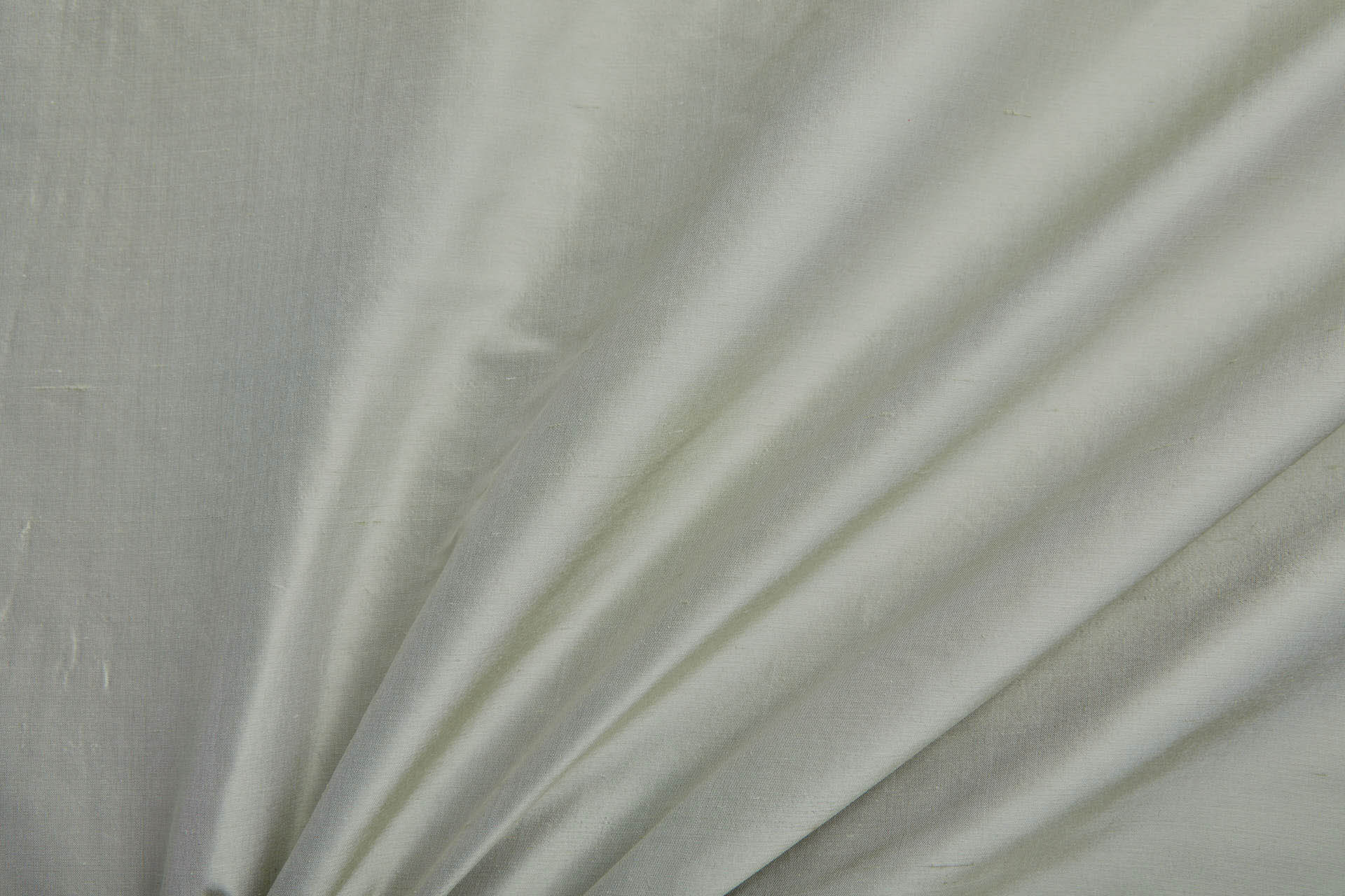 Silk Dupion - Pale Sage fabric, image 3 of 7