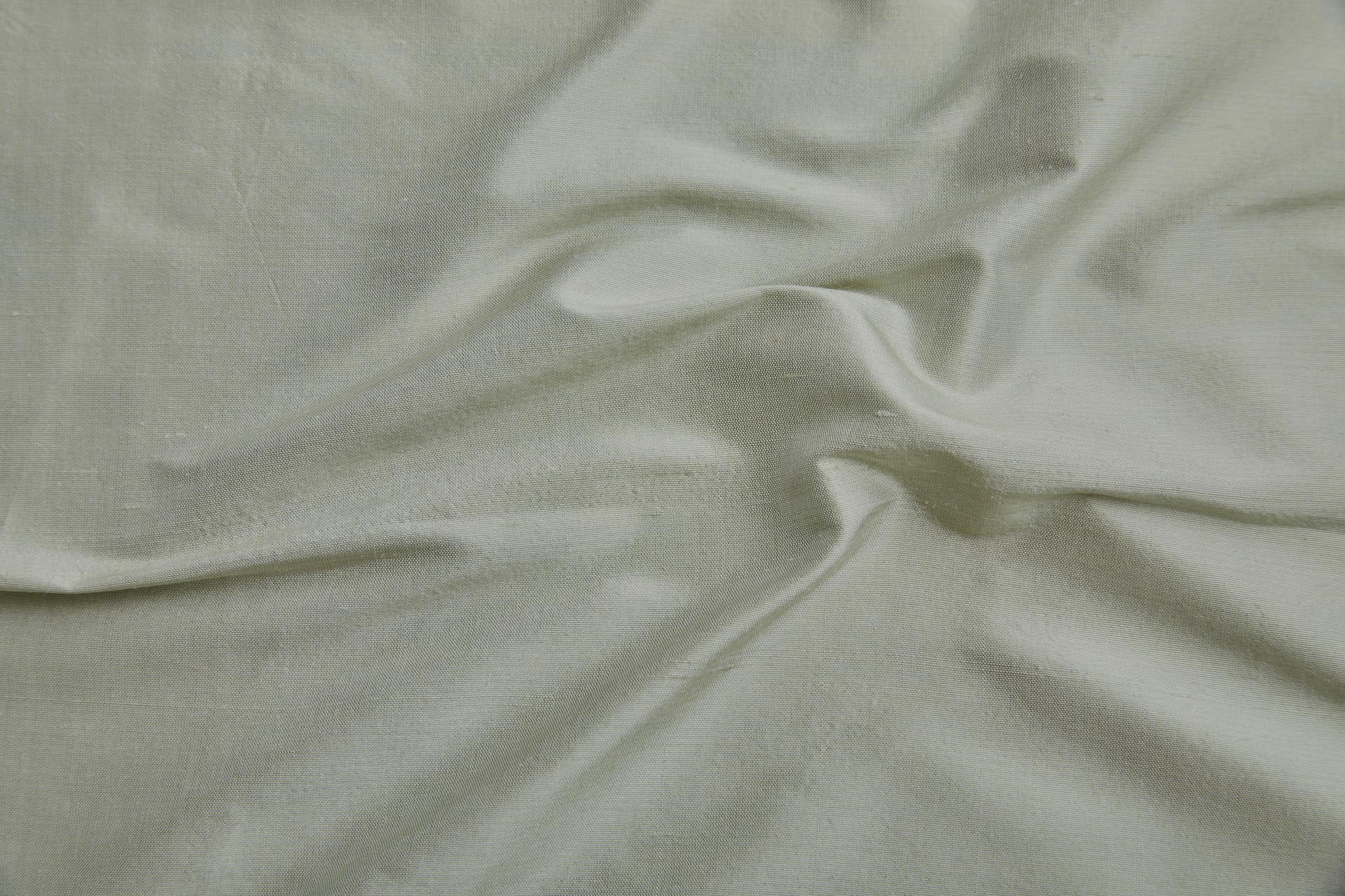 Silk Dupion - Pale Sage fabric, image 5 of 7