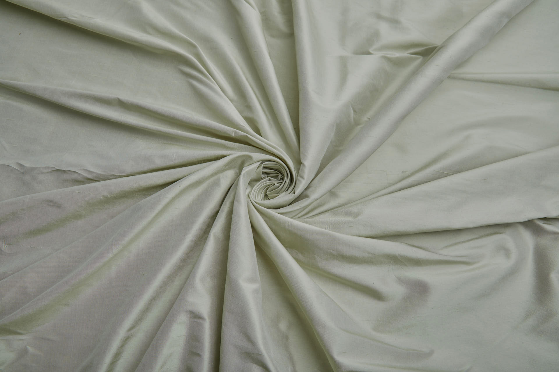 Silk Dupion - Pale Sage fabric